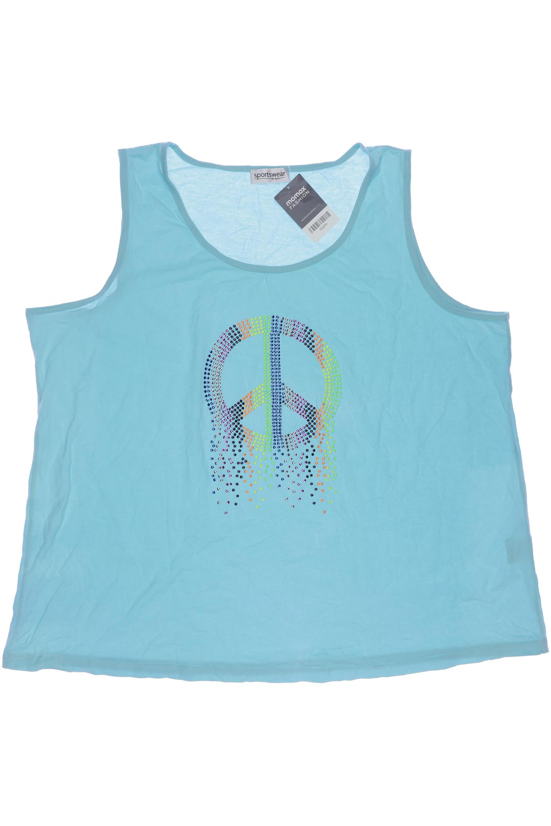 

Ulla Popken Damen Top, hellblau, Gr. 54