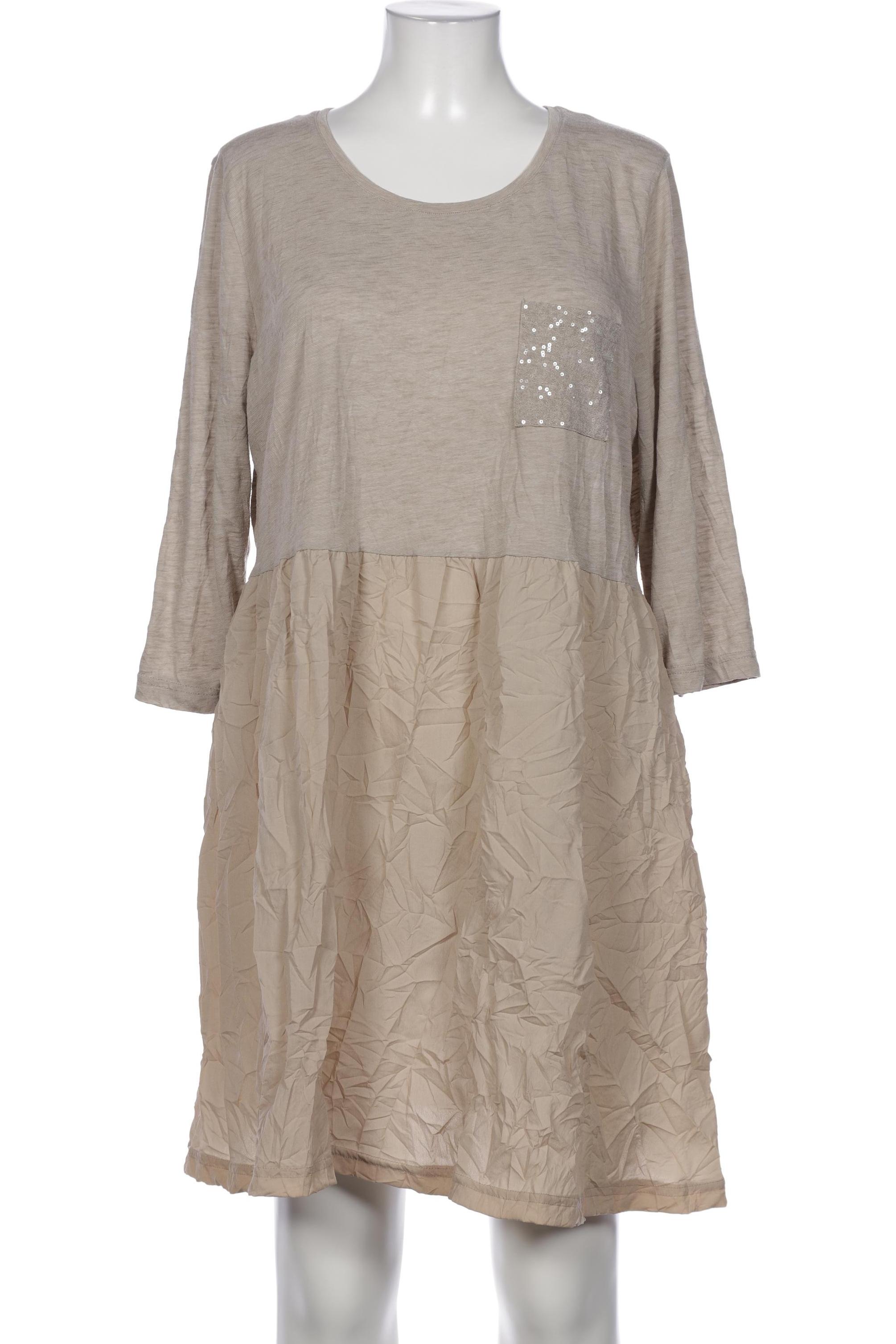 

Ulla Popken Damen Kleid, beige, Gr. 46