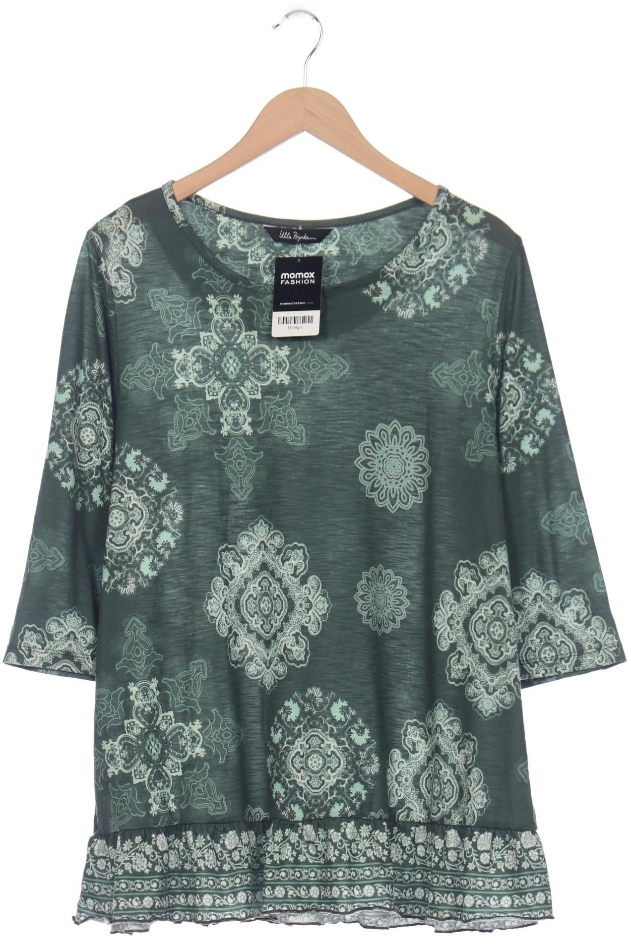 

Ulla Popken Damen Langarmshirt, grün, Gr. 44