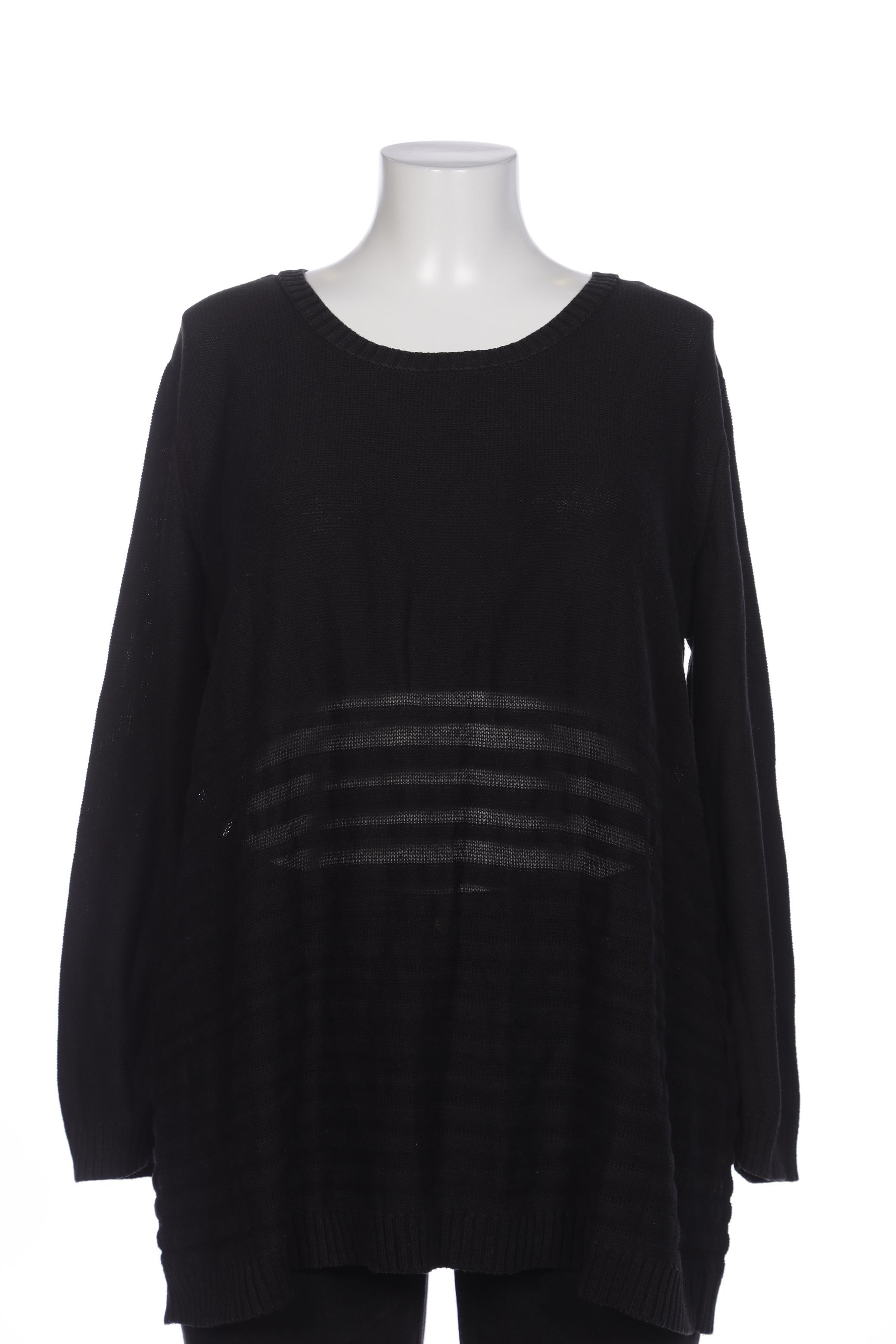 

Ulla Popken Damen Pullover, schwarz, Gr. 46