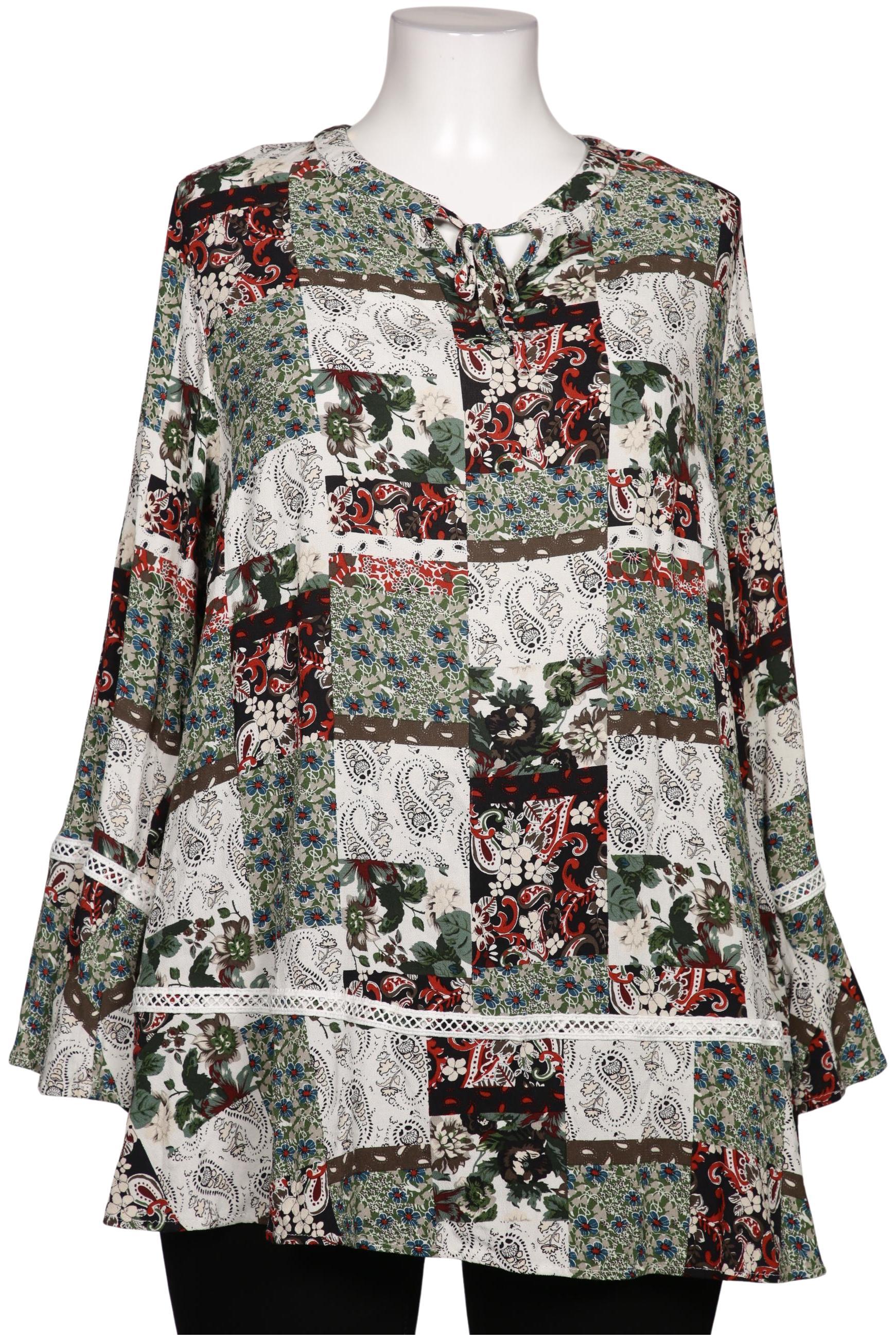 

Ulla Popken Damen Bluse, mehrfarbig, Gr. 46