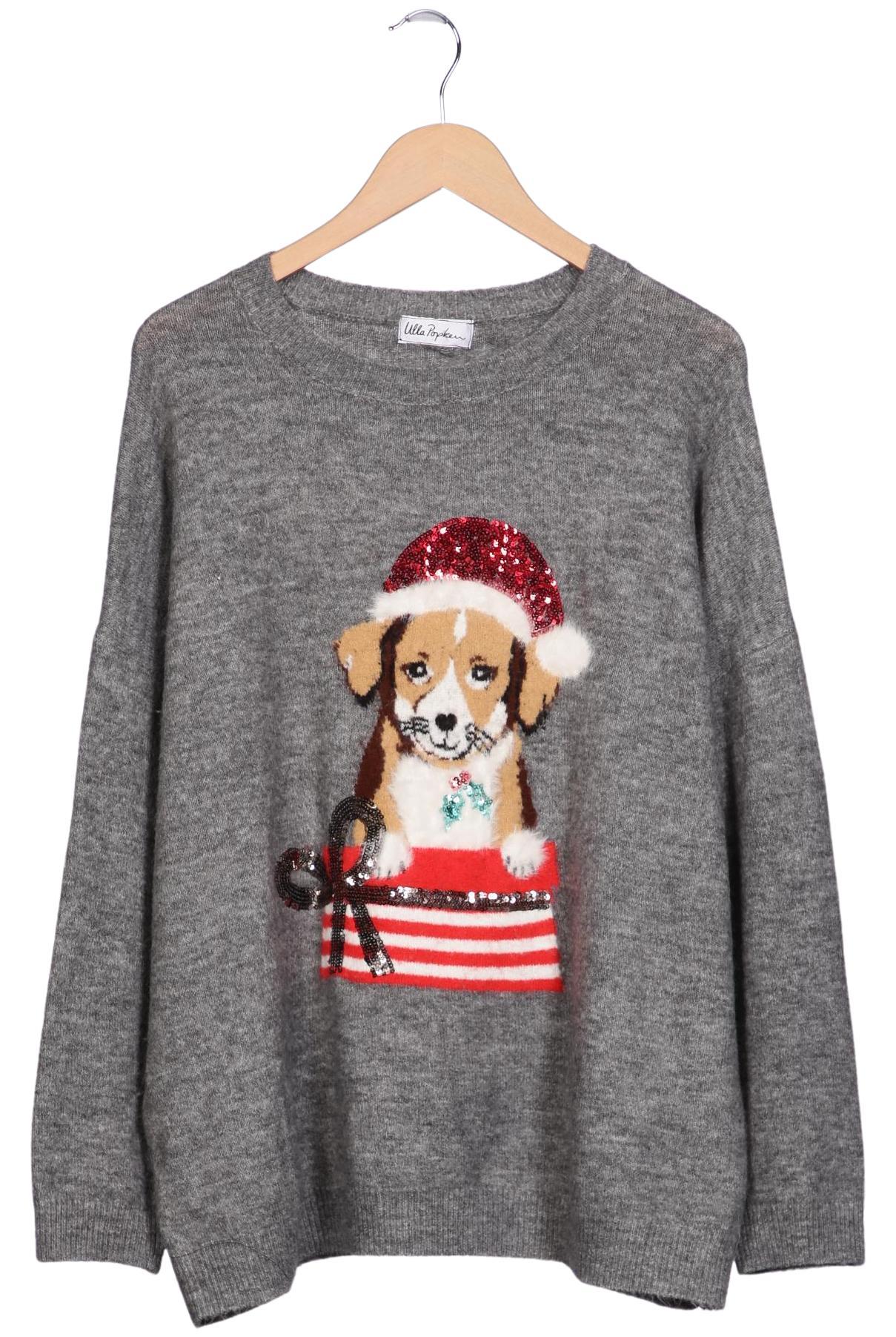 

Ulla Popken Damen Pullover, grau, Gr. 48