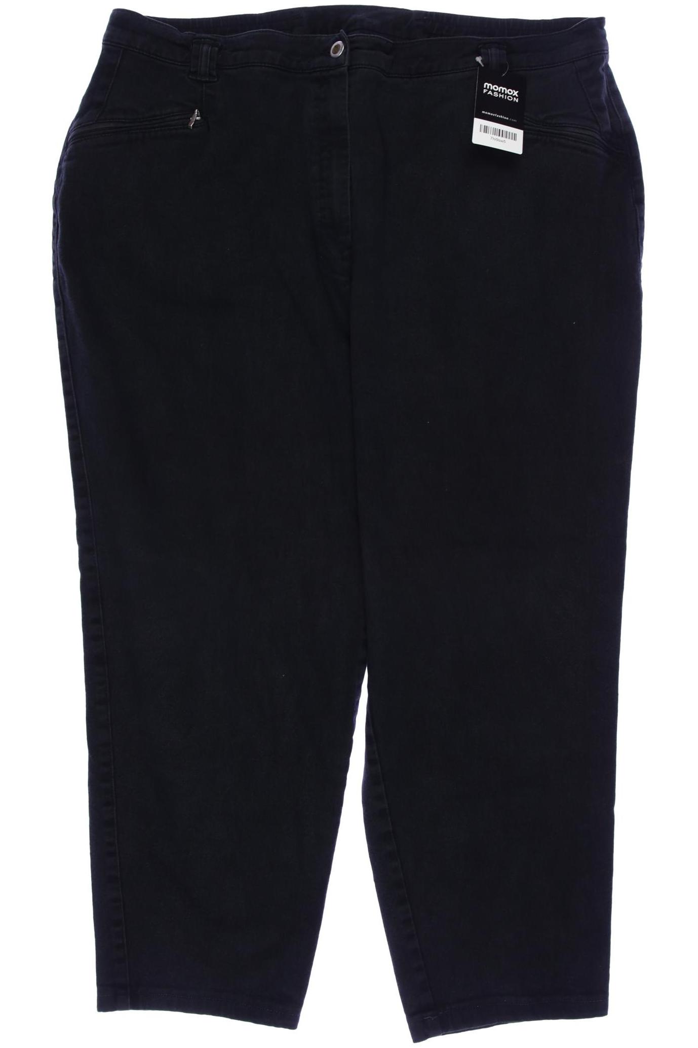 

Ulla Popken Damen Jeans, schwarz, Gr. 52