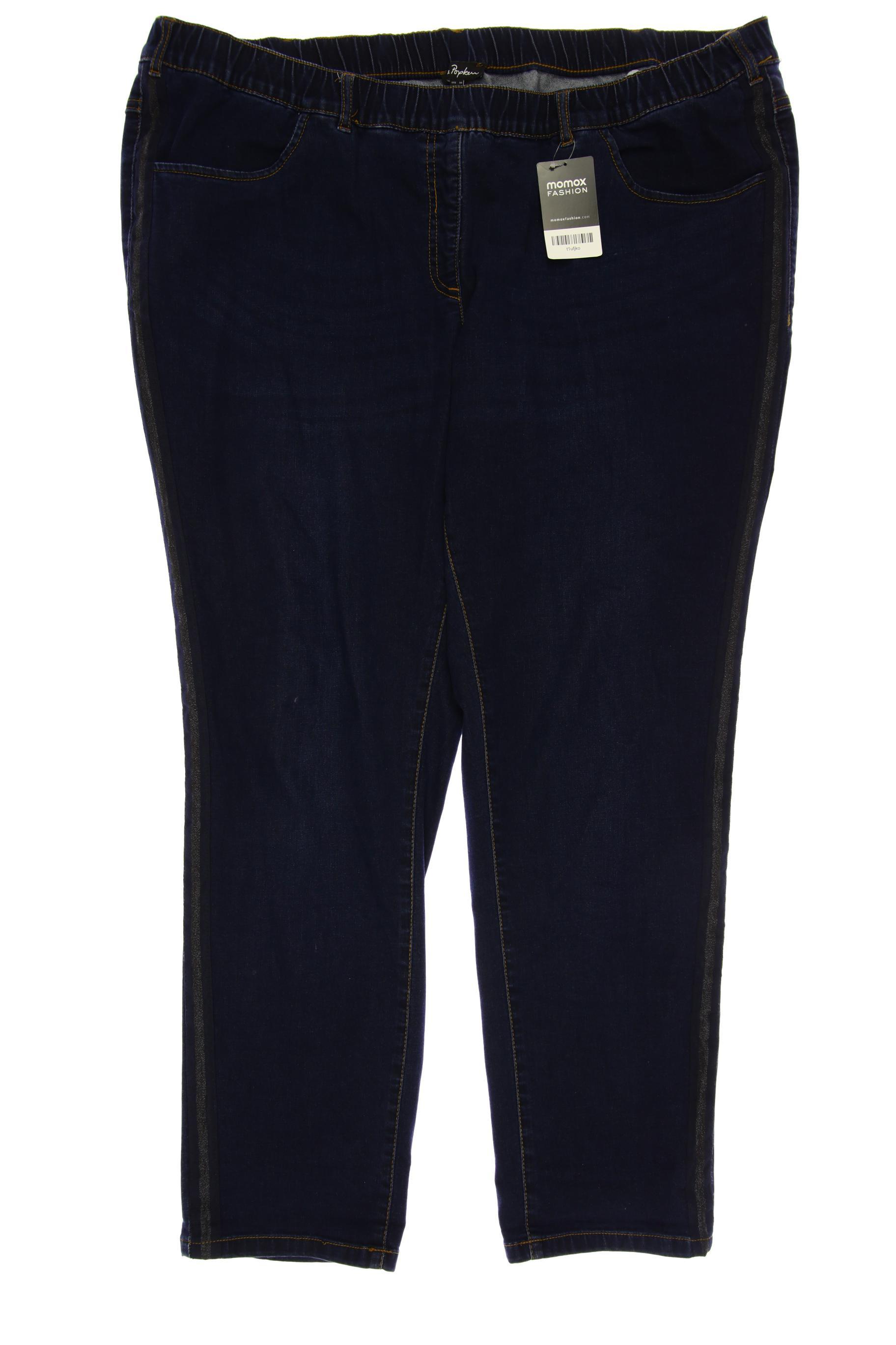 

Ulla Popken Damen Jeans, marineblau, Gr. 54