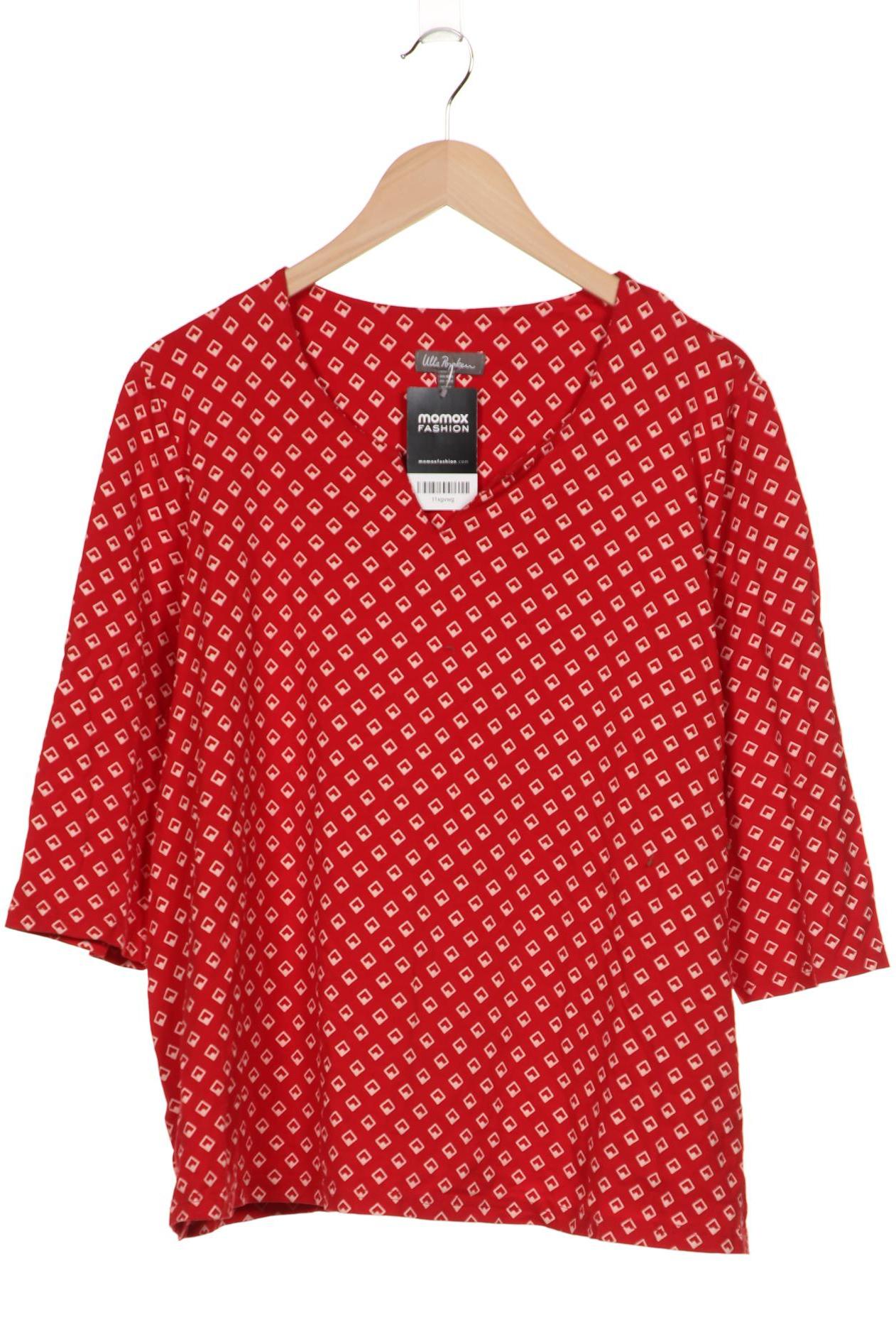 

Ulla Popken Damen Langarmshirt, rot