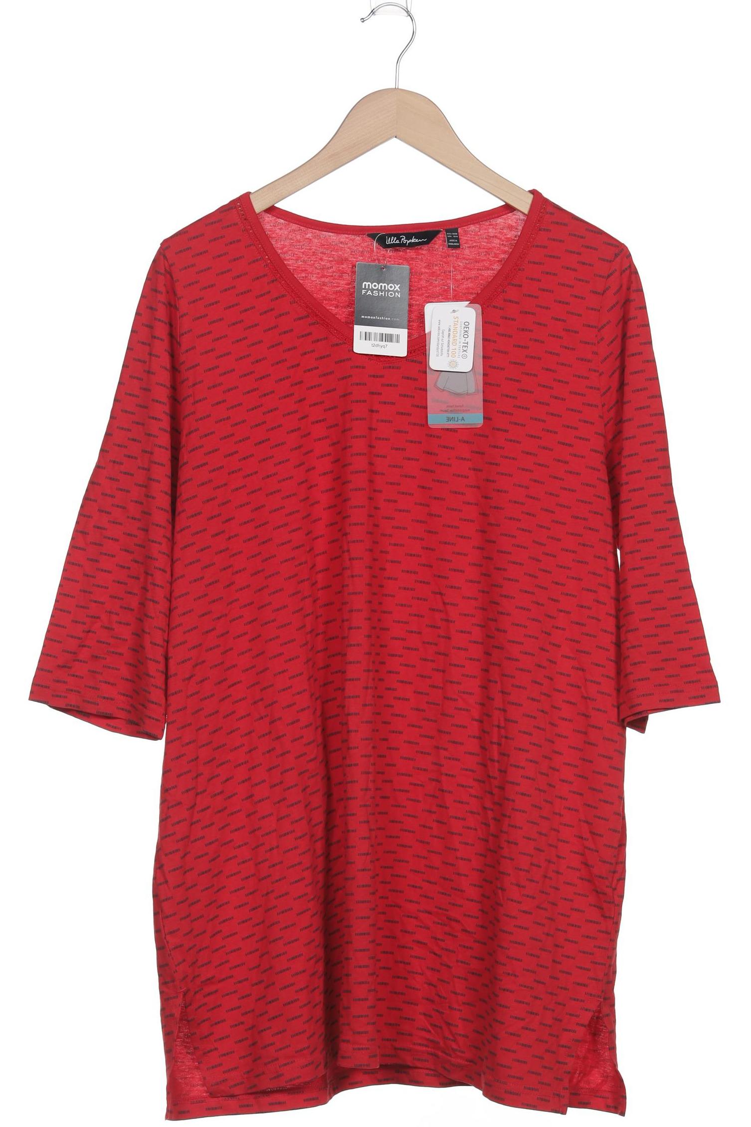 

Ulla Popken Damen T-Shirt, rot, Gr. 46