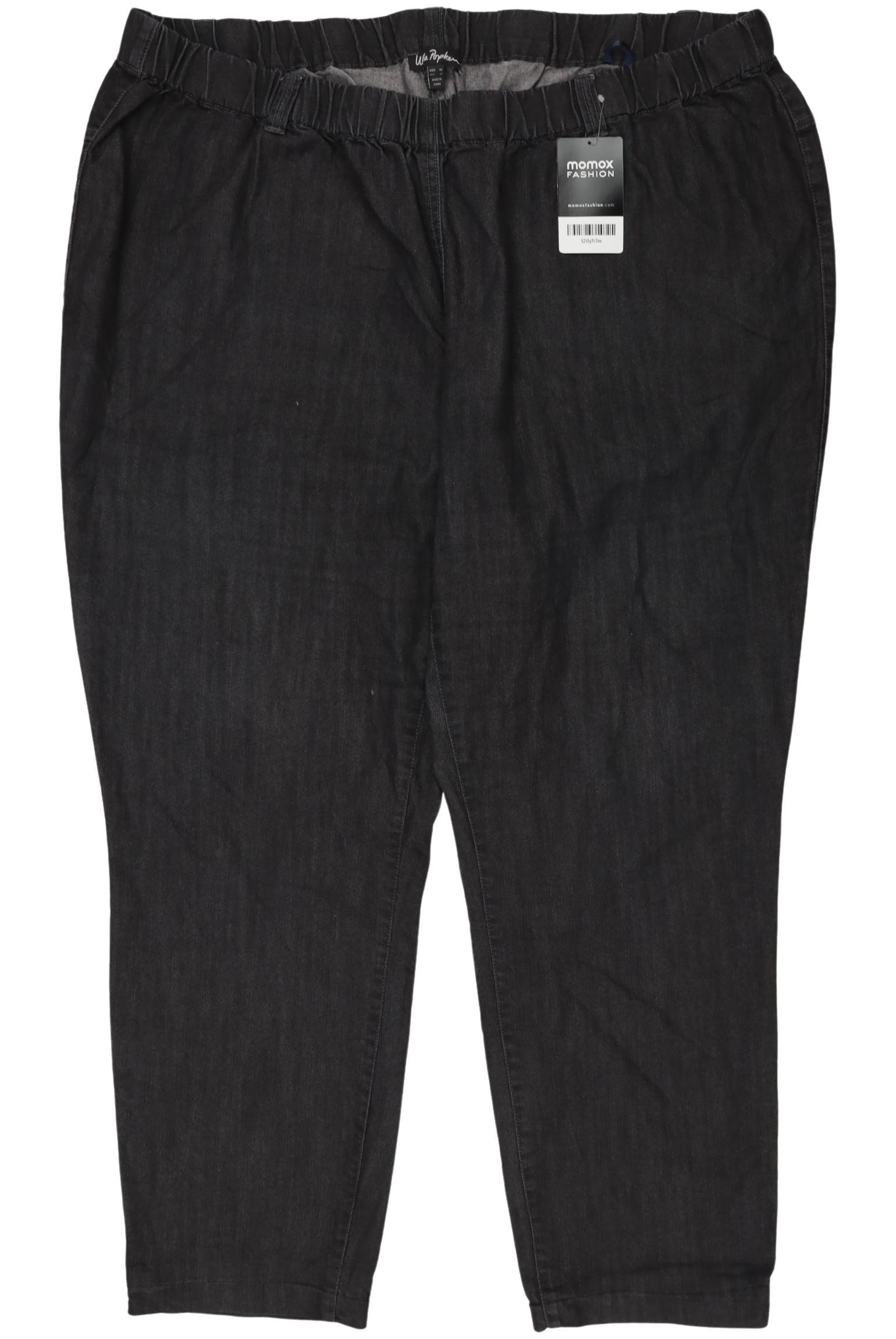 

Ulla Popken Damen Jeans, schwarz, Gr. 54