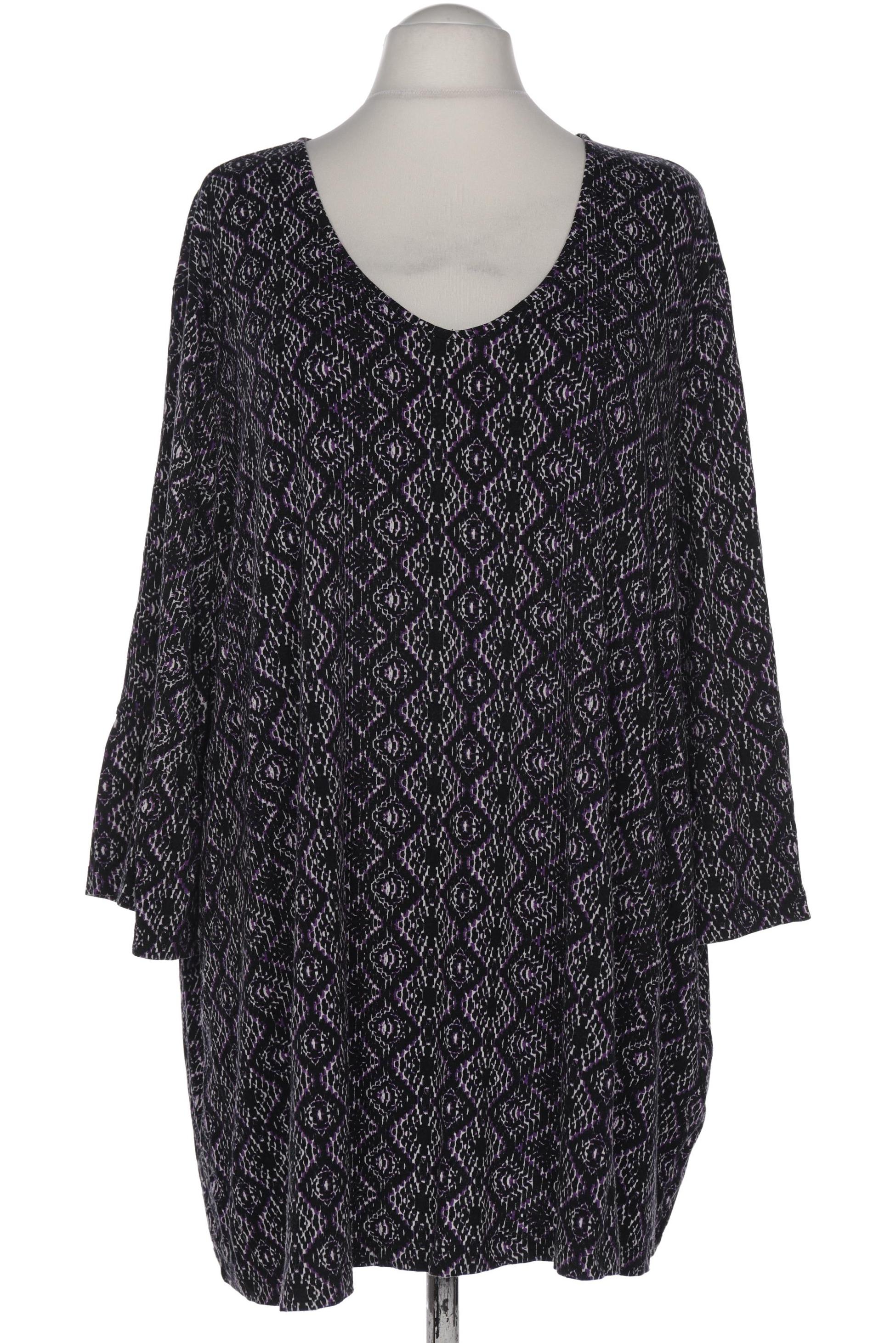 

Ulla Popken Damen Langarmshirt, schwarz, Gr. 54