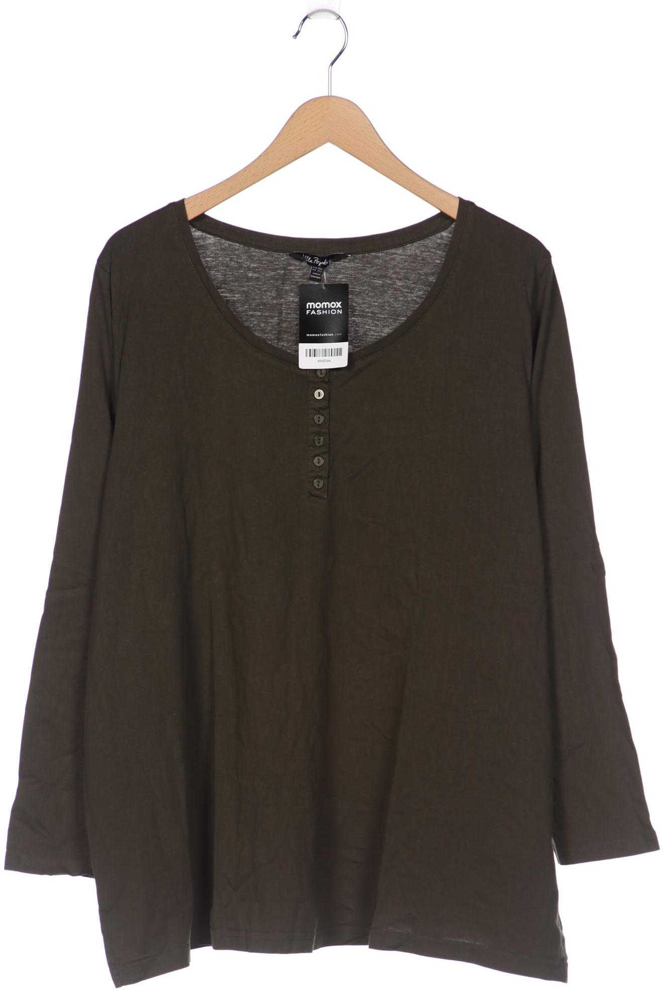 

Ulla Popken Damen Langarmshirt, grün