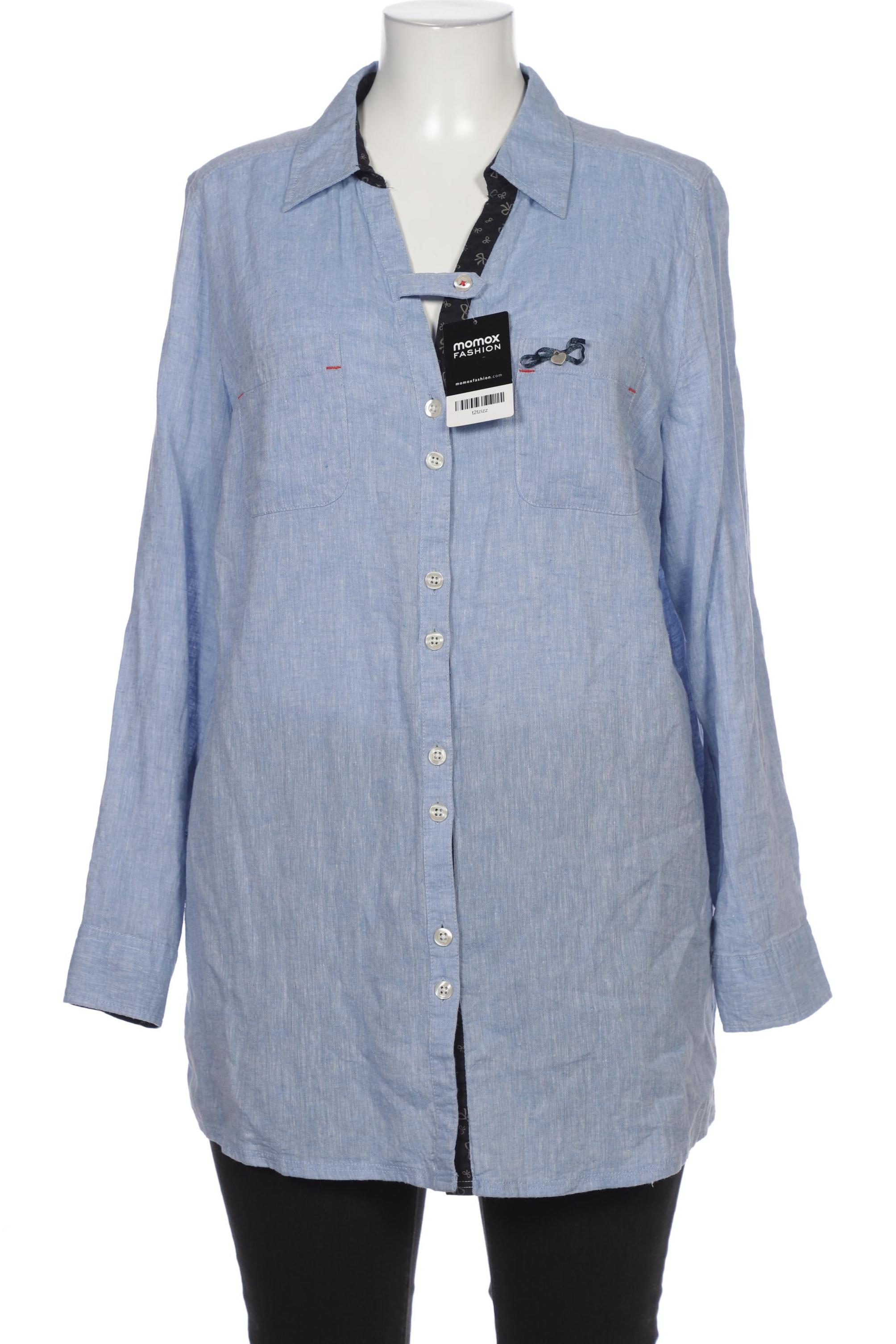 

Ulla Popken Damen Bluse, blau