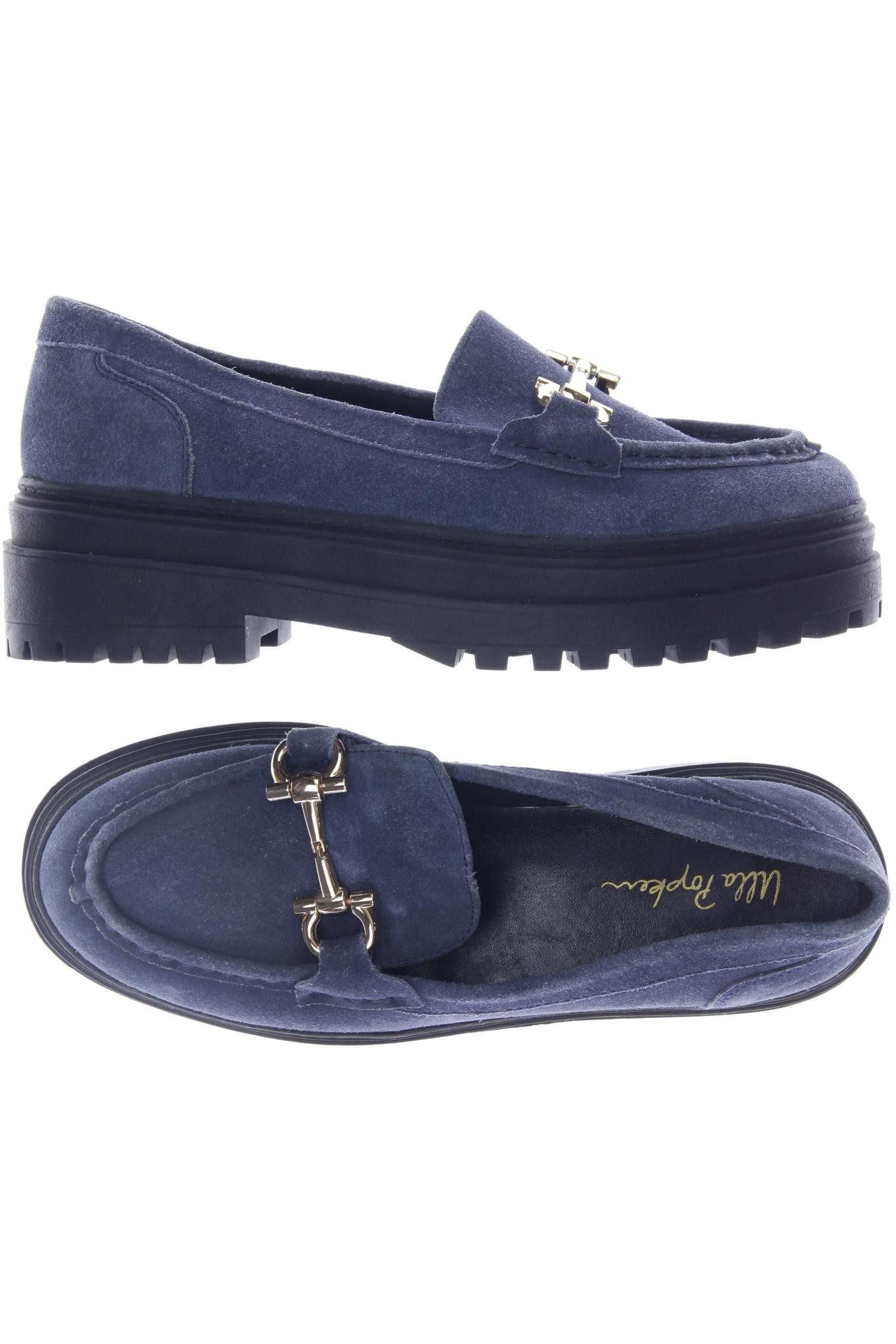 

Ulla Popken Damen Halbschuh, blau