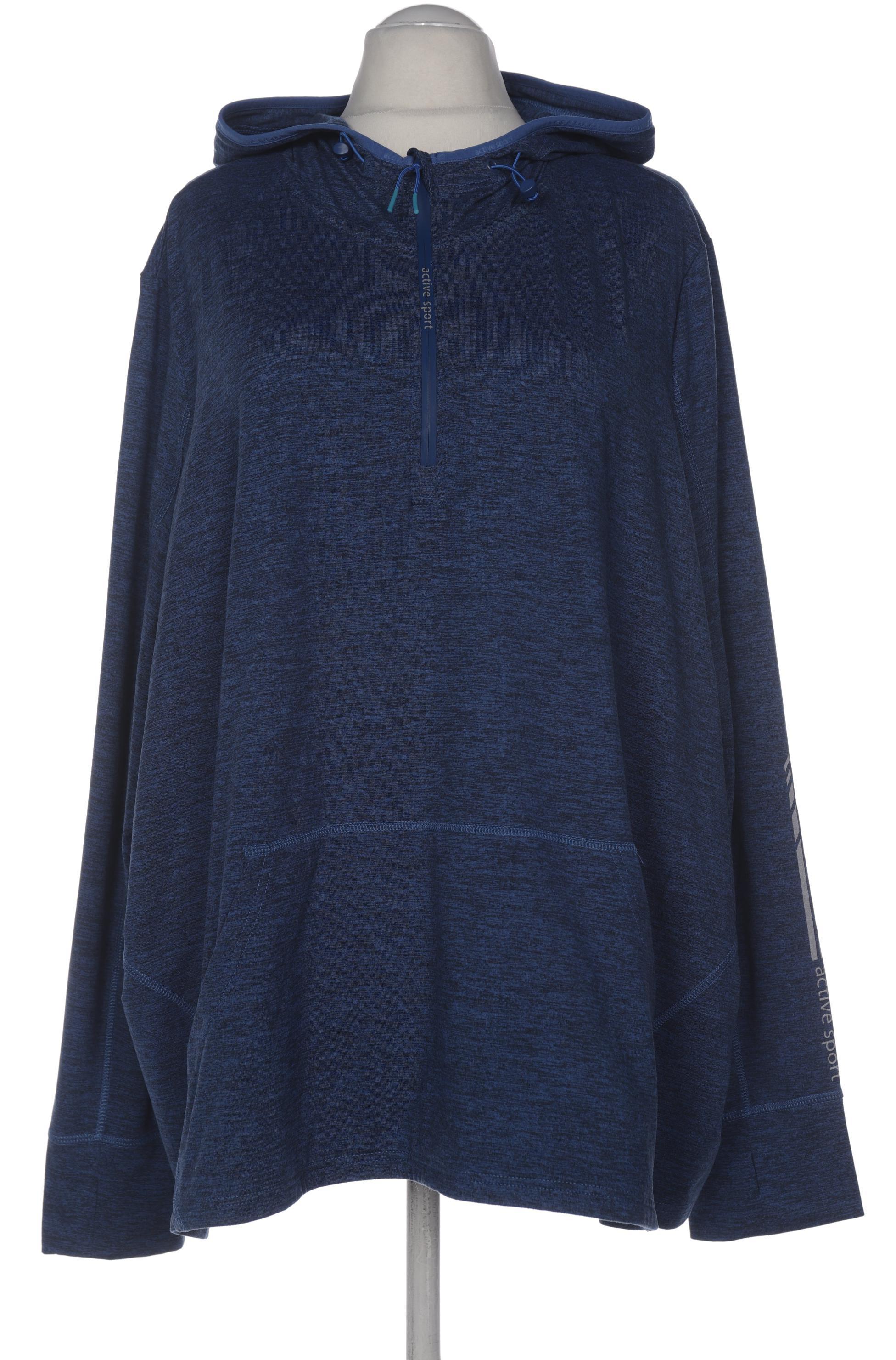 

Ulla Popken Damen Kapuzenpullover, blau