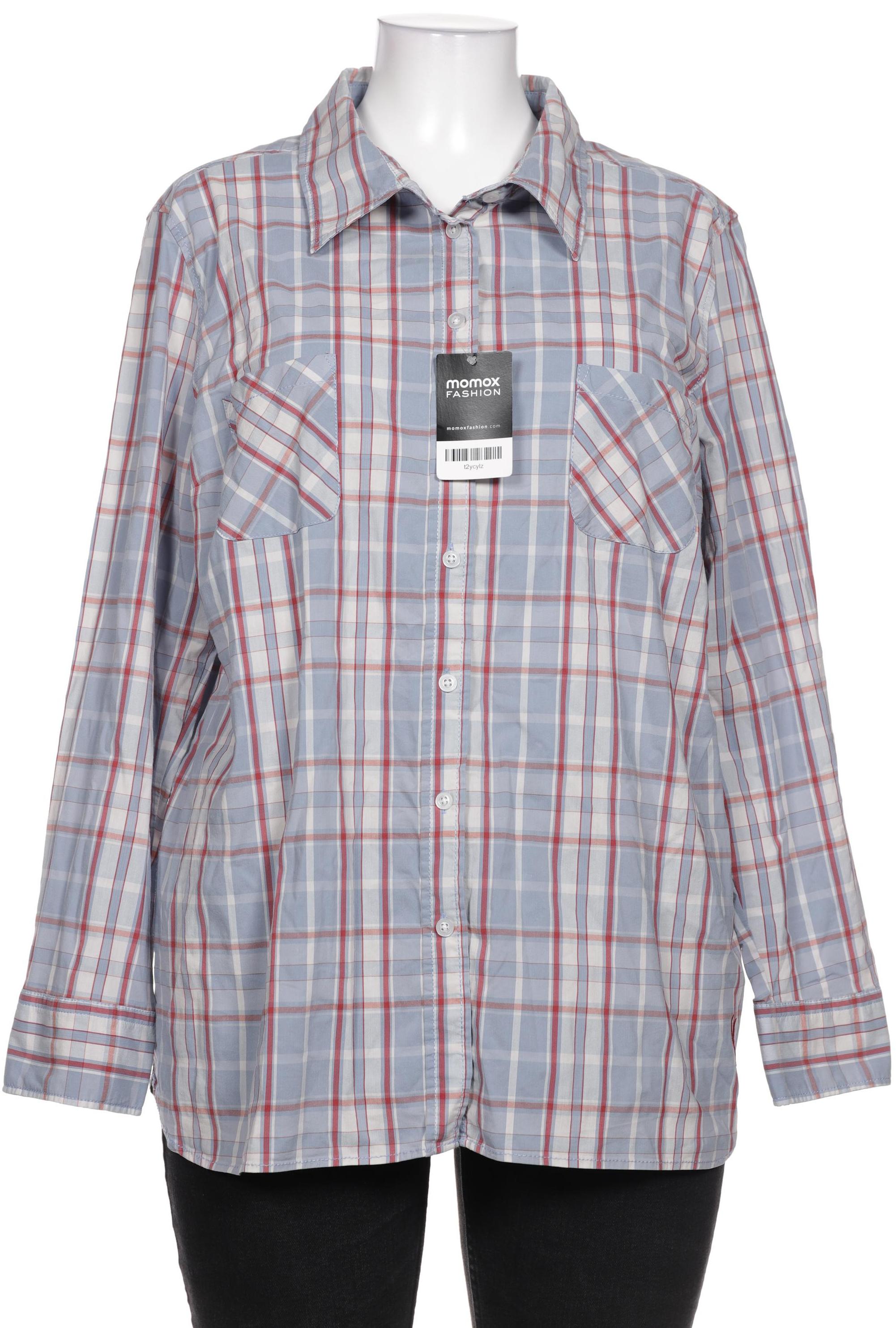 

Ulla Popken Damen Bluse, blau, Gr. 46