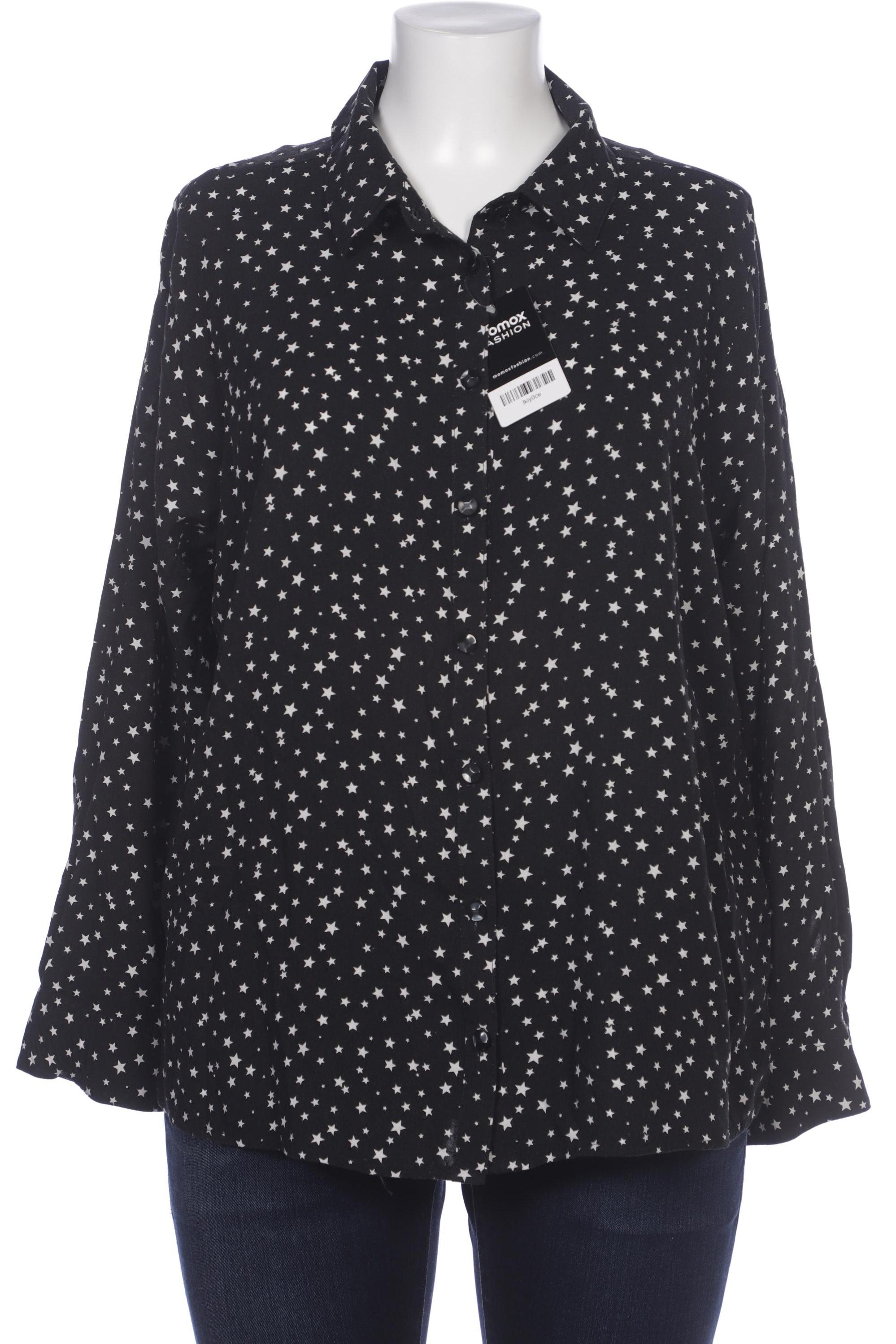 

Ulla Popken Damen Bluse, schwarz, Gr. 46