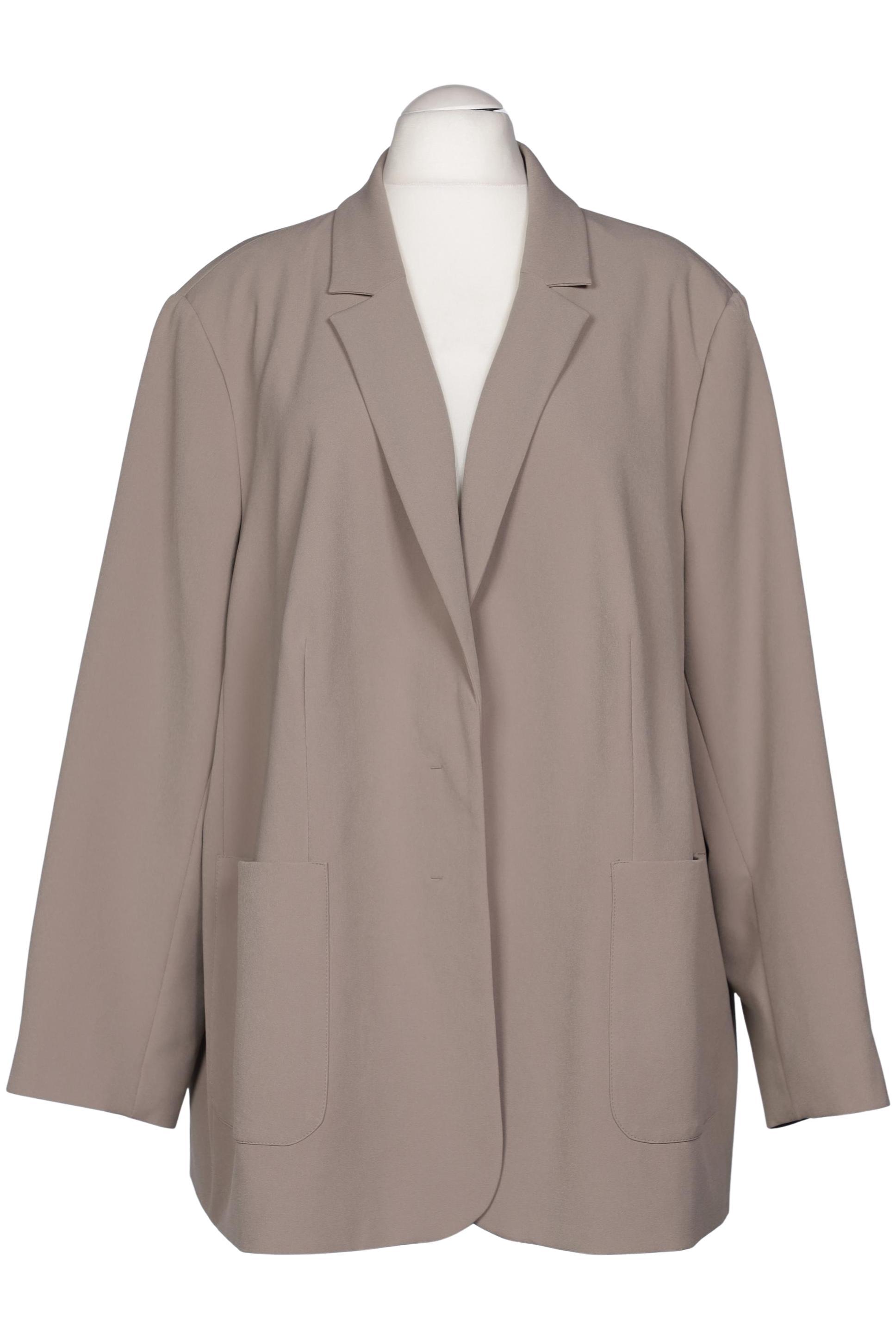

Ulla Popken Damen Blazer, beige, Gr. 56