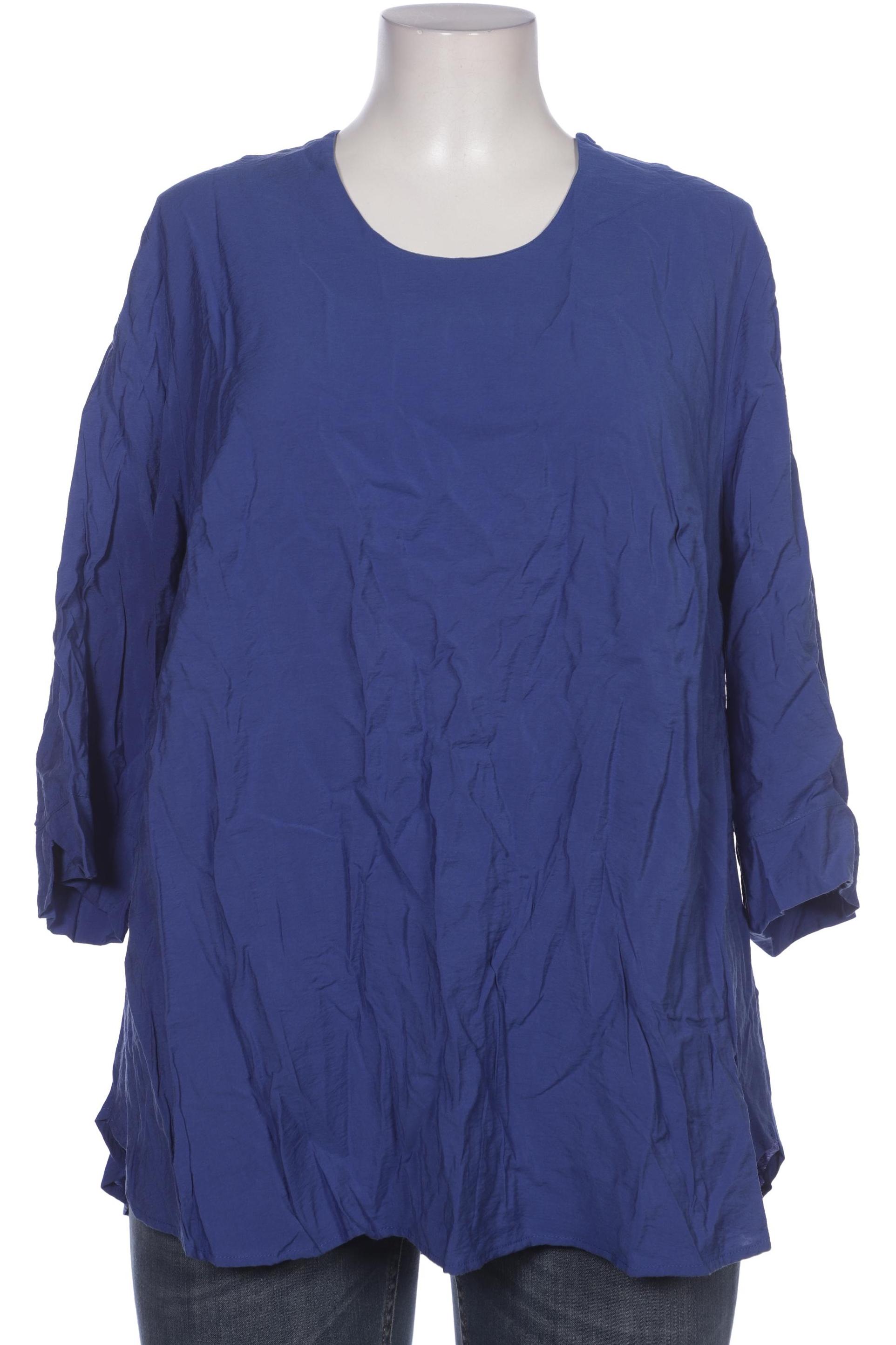 

Ulla Popken Damen Bluse, blau, Gr. 46