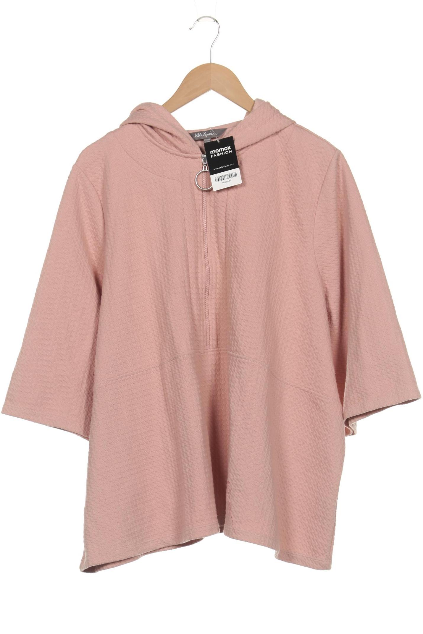 

Ulla Popken Damen Kapuzenpullover, pink, Gr. 54