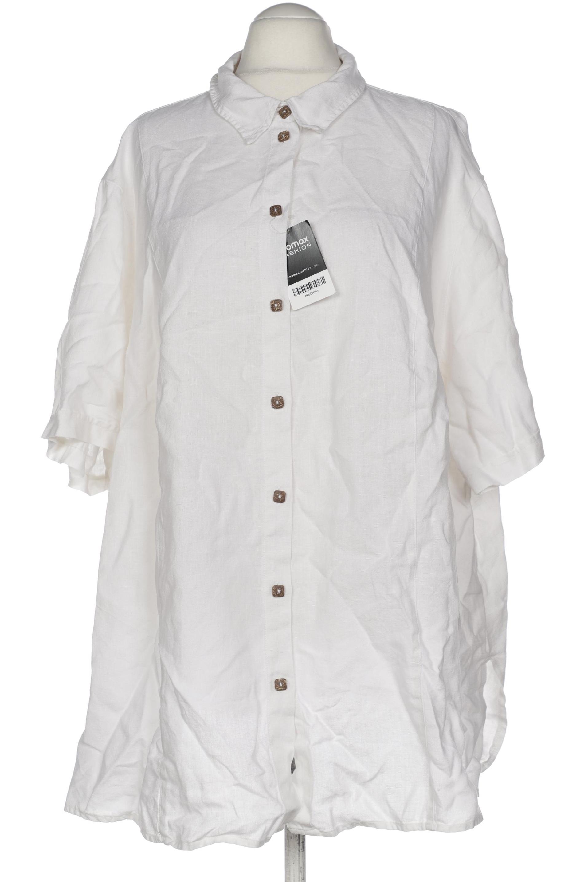 

Ulla Popken Damen Bluse, weiß, Gr. 58