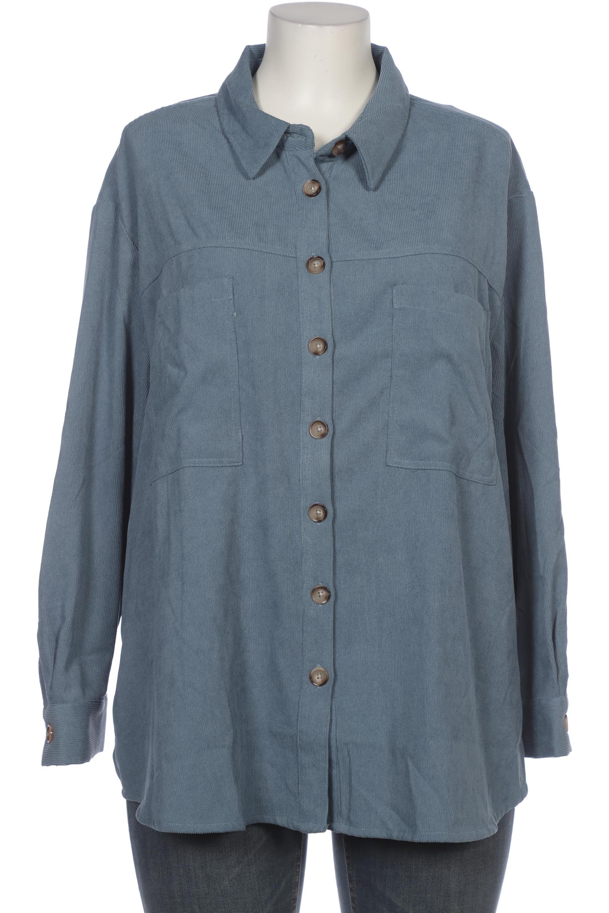 

Ulla Popken Damen Bluse, blau