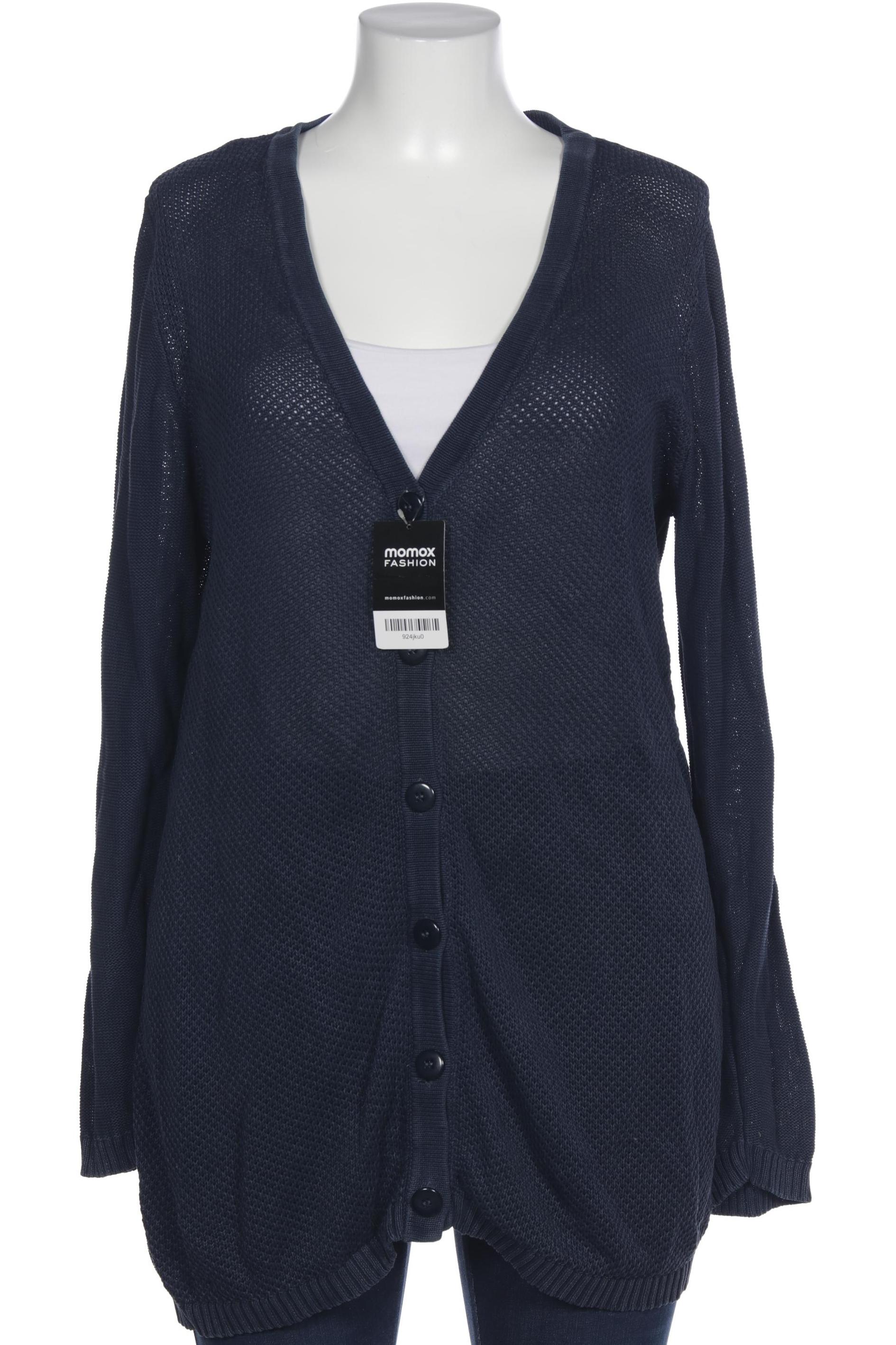 

Ulla Popken Damen Strickjacke, marineblau, Gr. 46