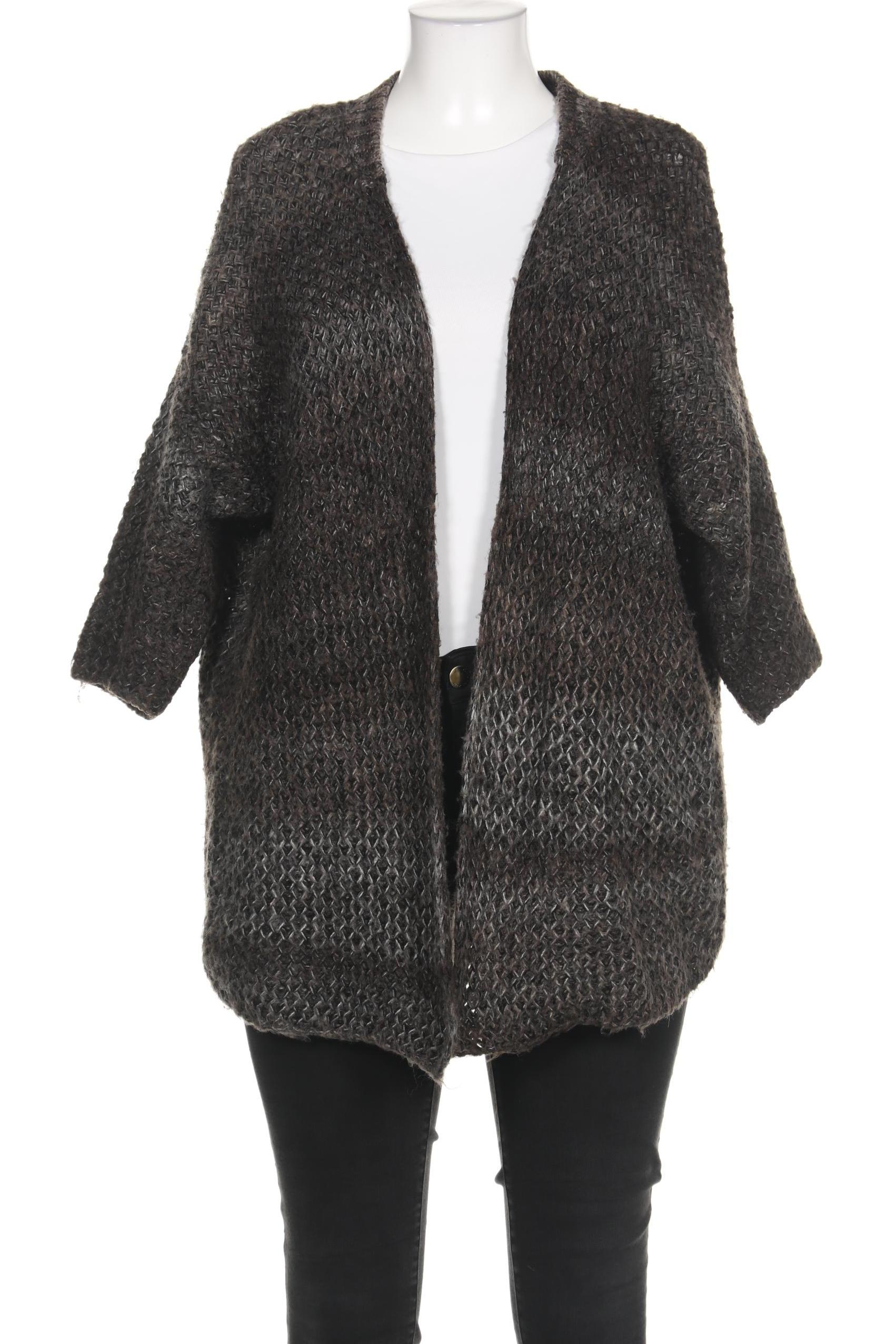 

Ulla Popken Damen Strickjacke, braun, Gr. 46