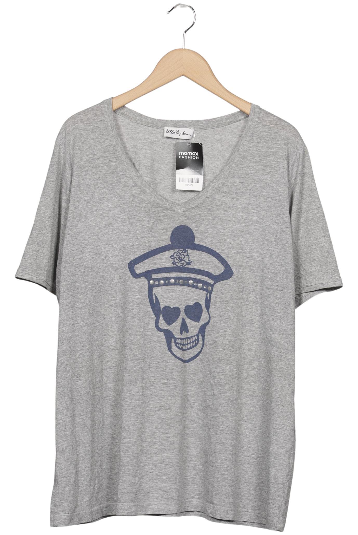 

Ulla Popken Damen T-Shirt, grau, Gr. 50