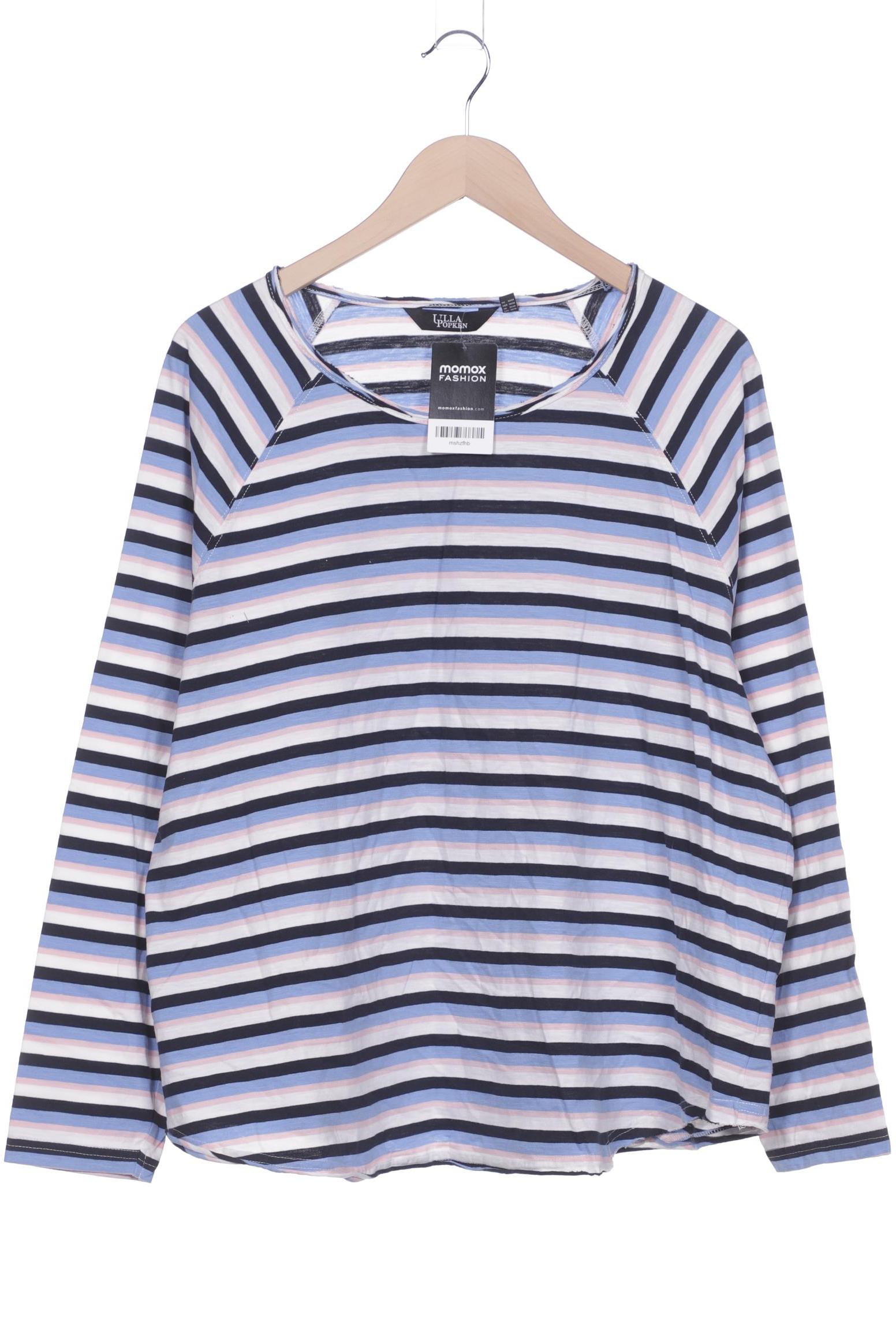 

Ulla Popken Damen Langarmshirt, blau, Gr. 50