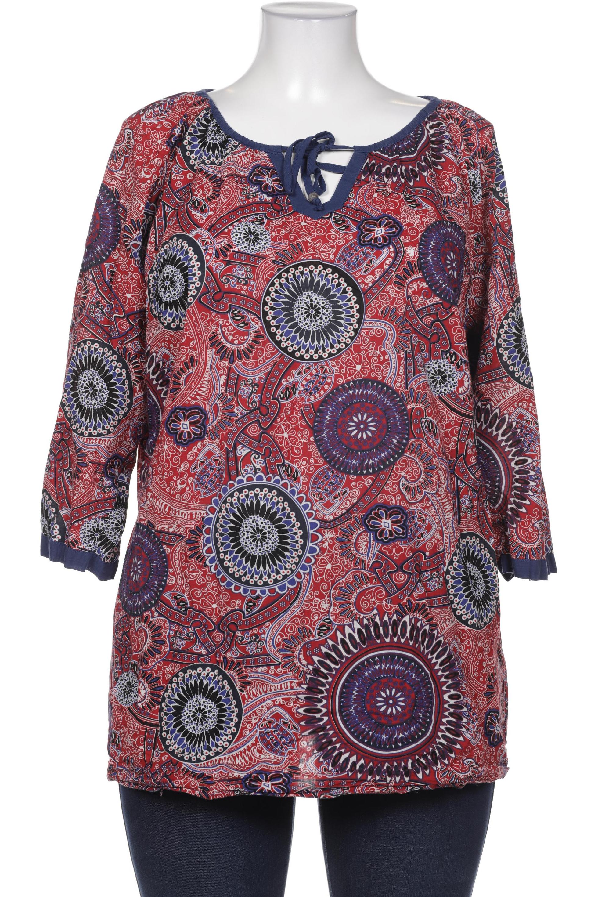 

Ulla Popken Damen Bluse, rot, Gr. 46