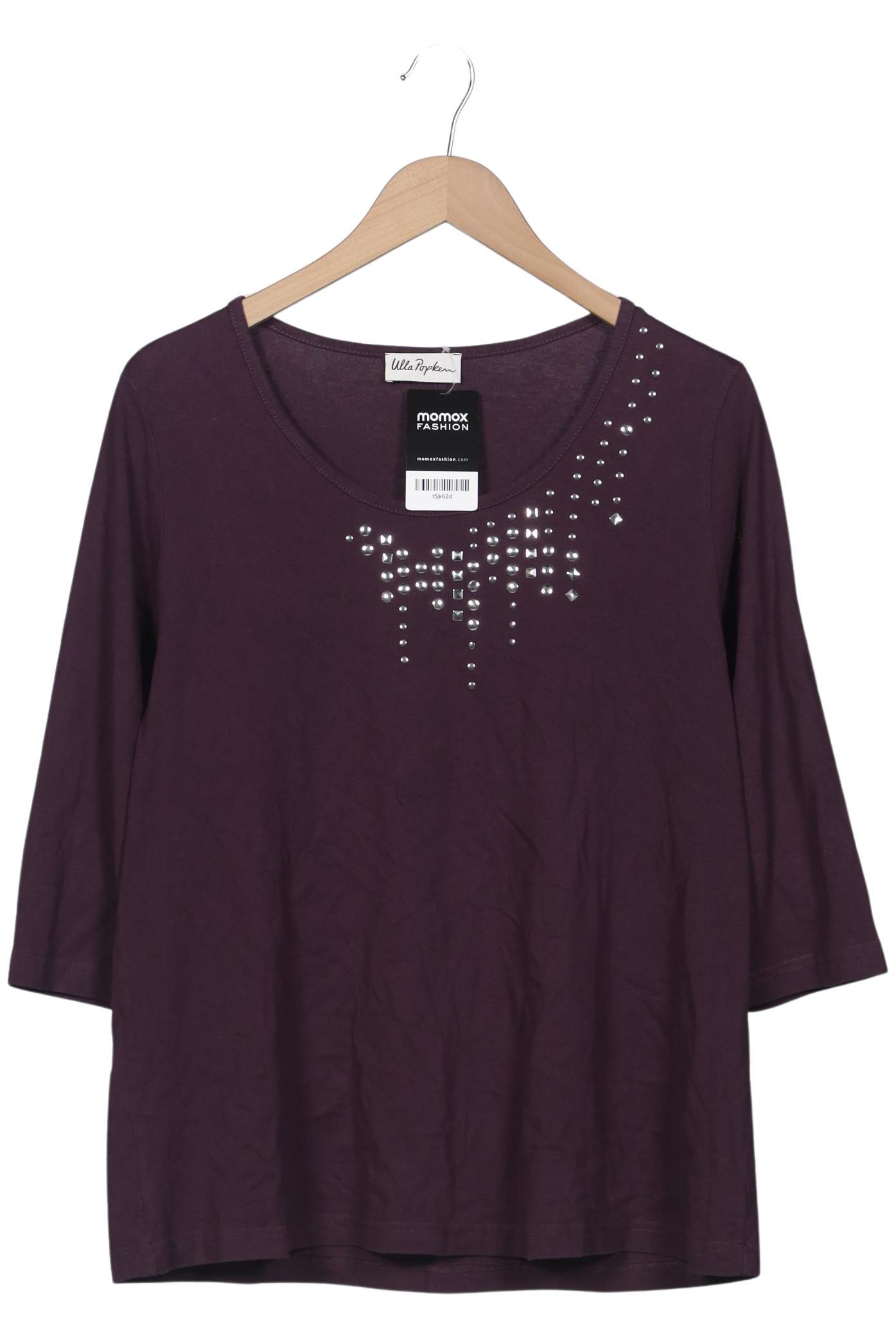 

Ulla Popken Damen Langarmshirt, flieder, Gr. 42