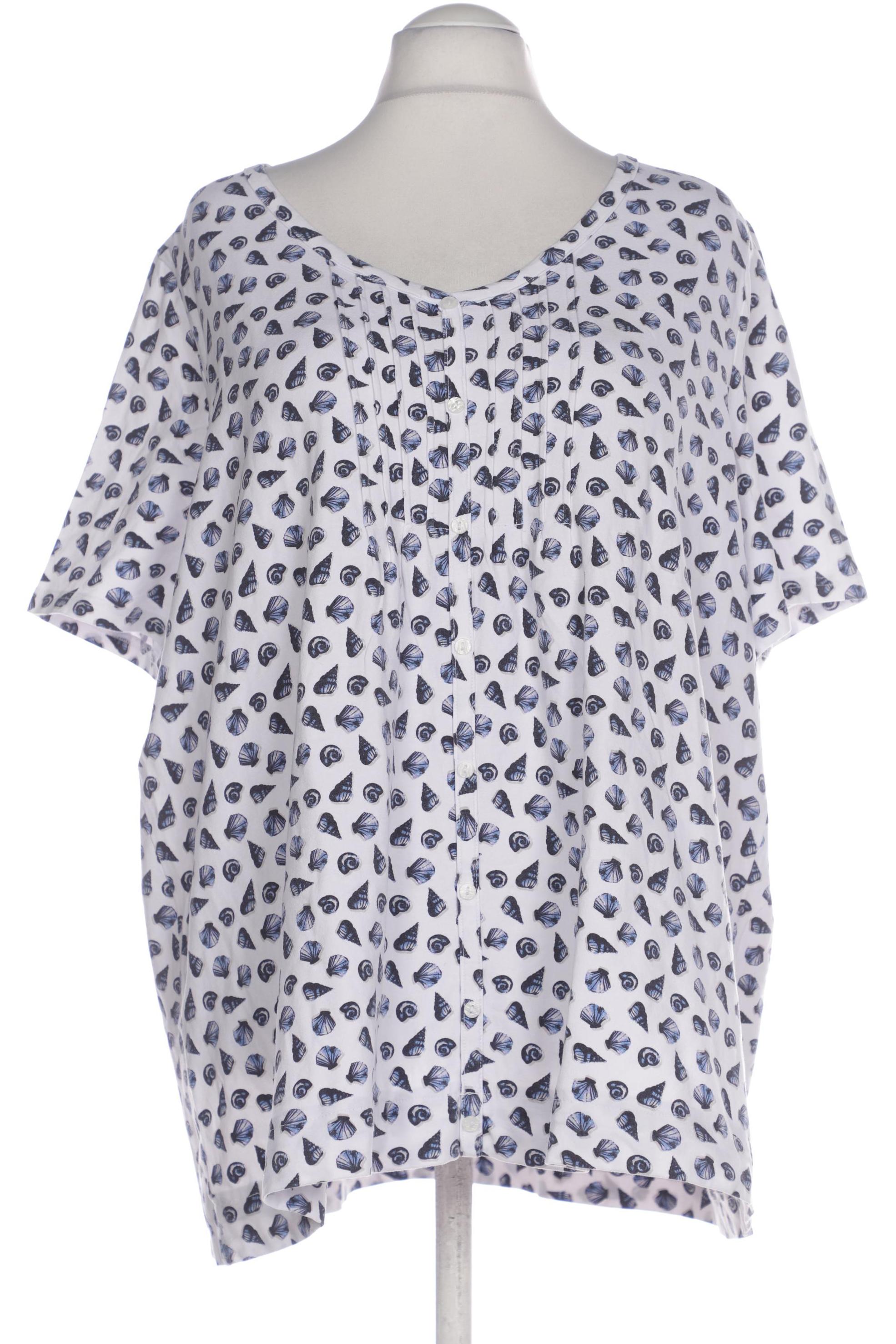 

Ulla Popken Damen T-Shirt, weiß, Gr. 54