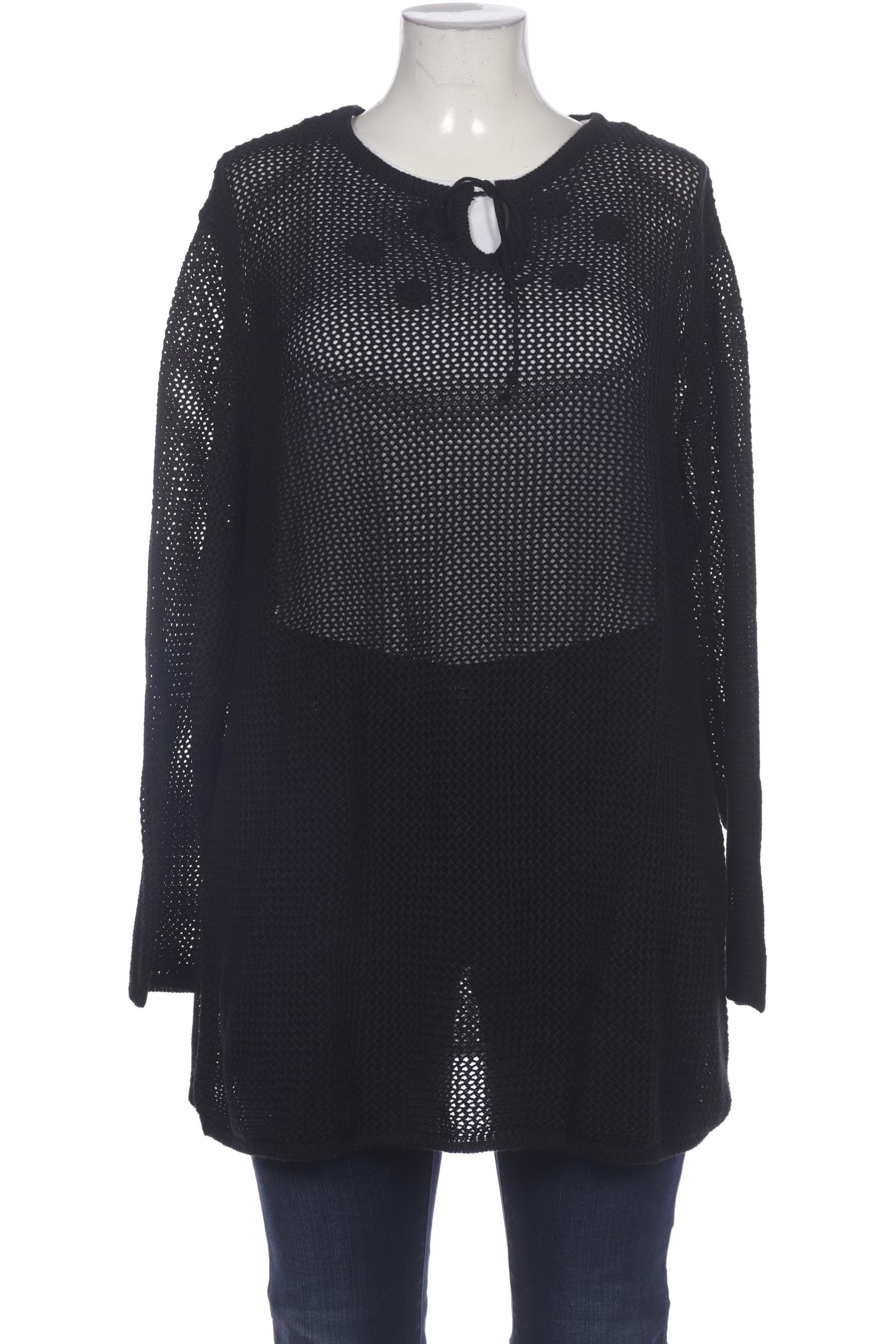 

Ulla Popken Damen Langarmshirt, schwarz, Gr. 48