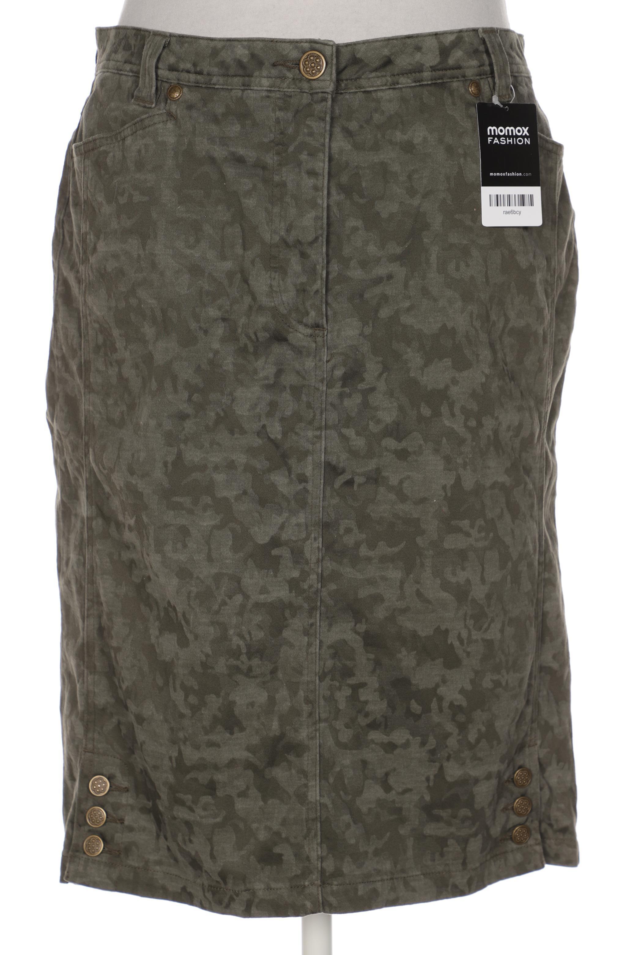 

Ulla Popken Damen Rock, grün, Gr. 42