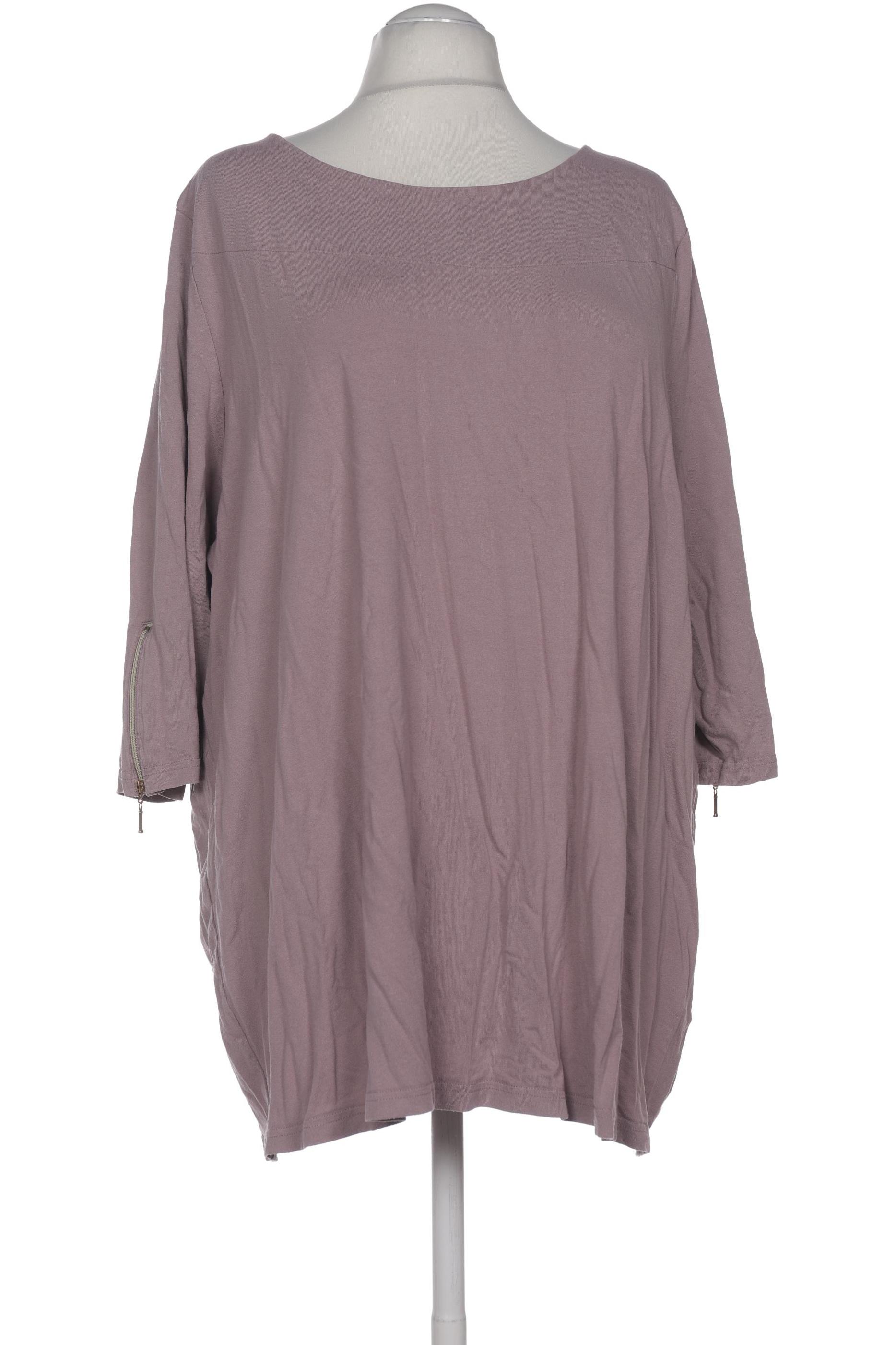 

Ulla Popken Damen Langarmshirt, pink, Gr. 54
