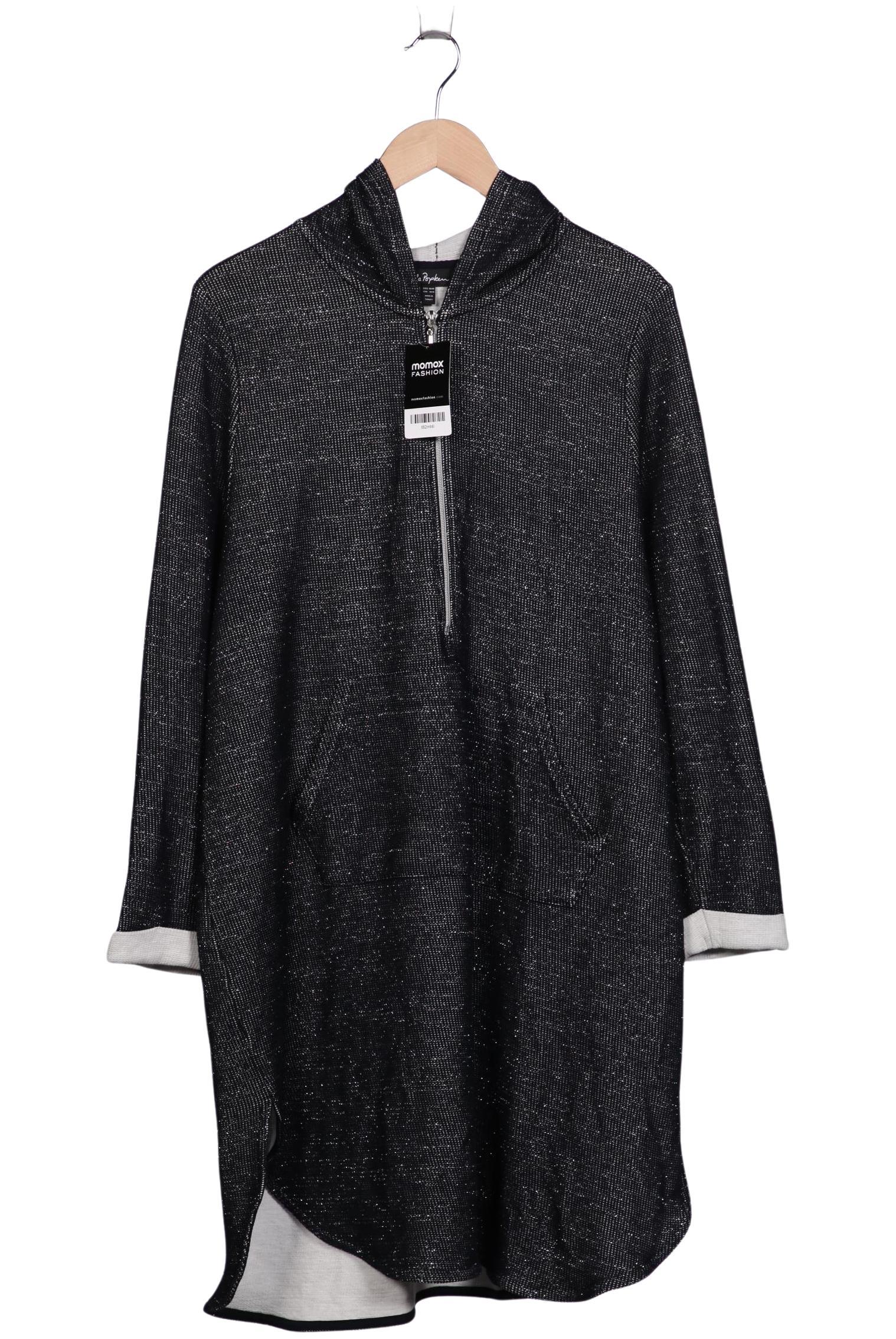 

Ulla Popken Damen Kapuzenpullover, grau, Gr. 46