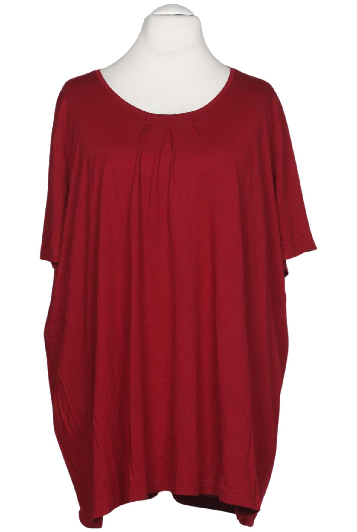 

Ulla Popken Damen T-Shirt, rot, Gr. 58