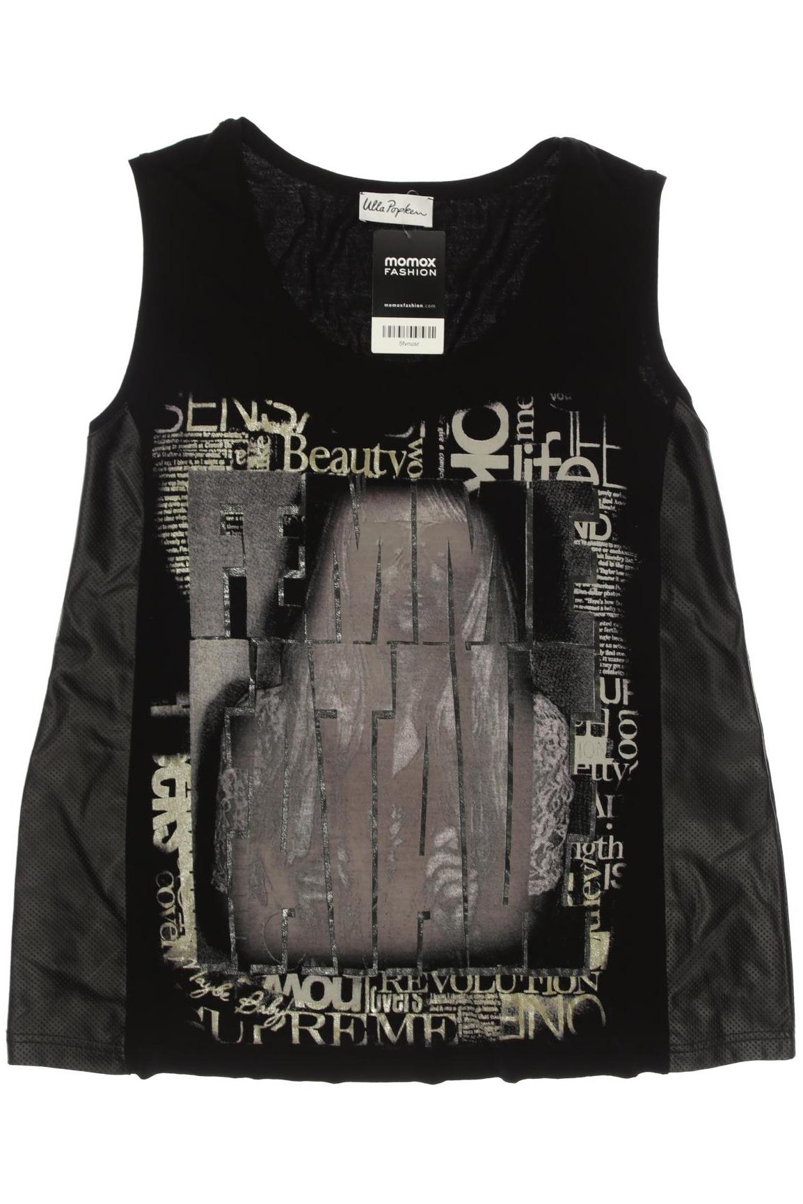 

Ulla Popken Damen Top, schwarz