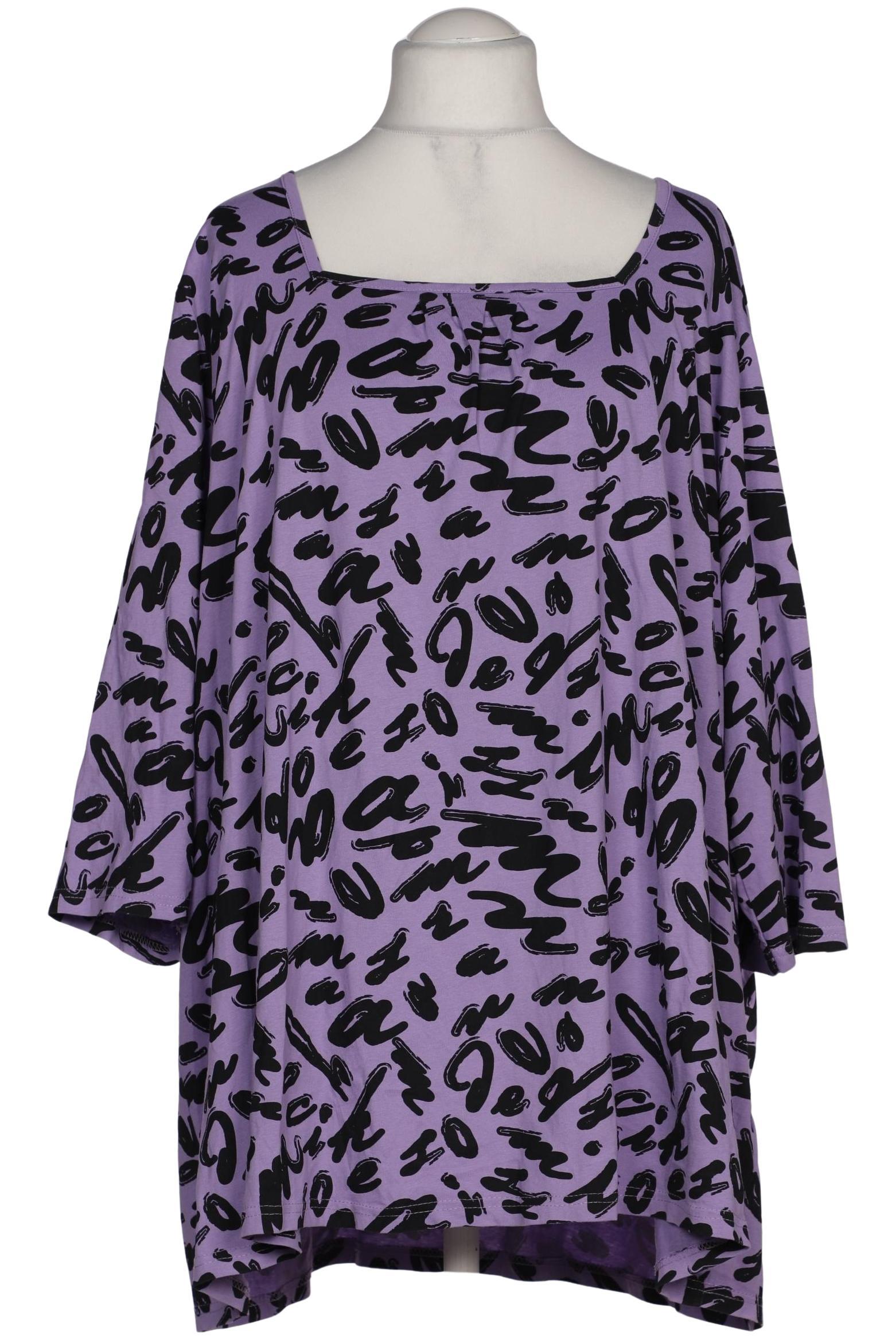 

Ulla Popken Damen T-Shirt, flieder, Gr. 58