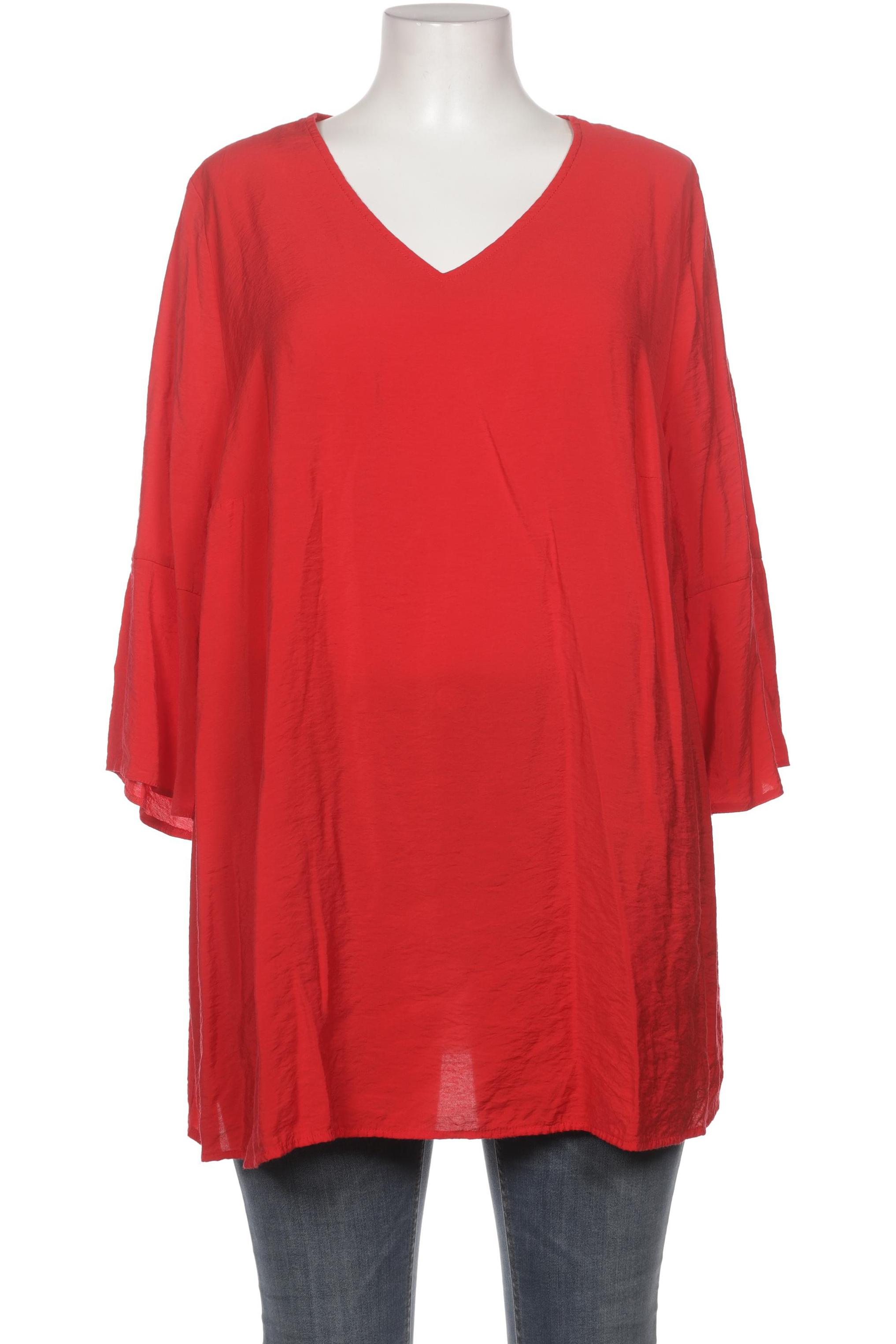 

Ulla Popken Damen Bluse, rot, Gr. 48