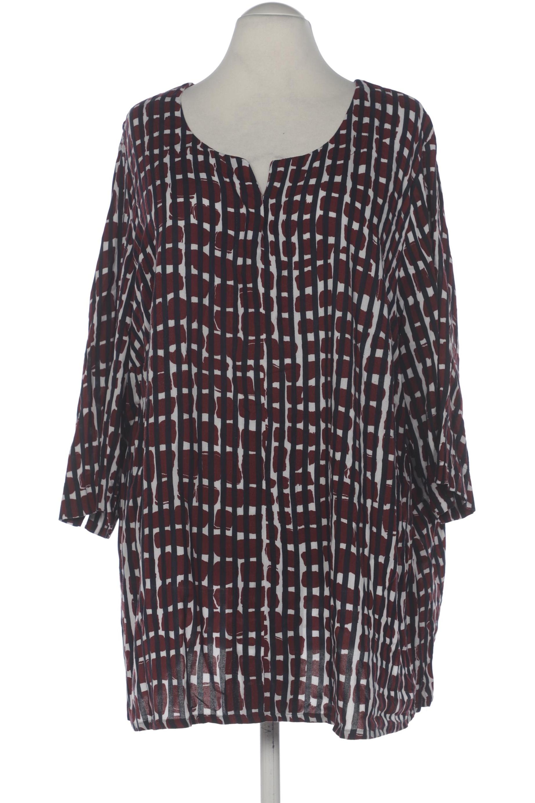 

Ulla Popken Damen Bluse, bordeaux, Gr. 54