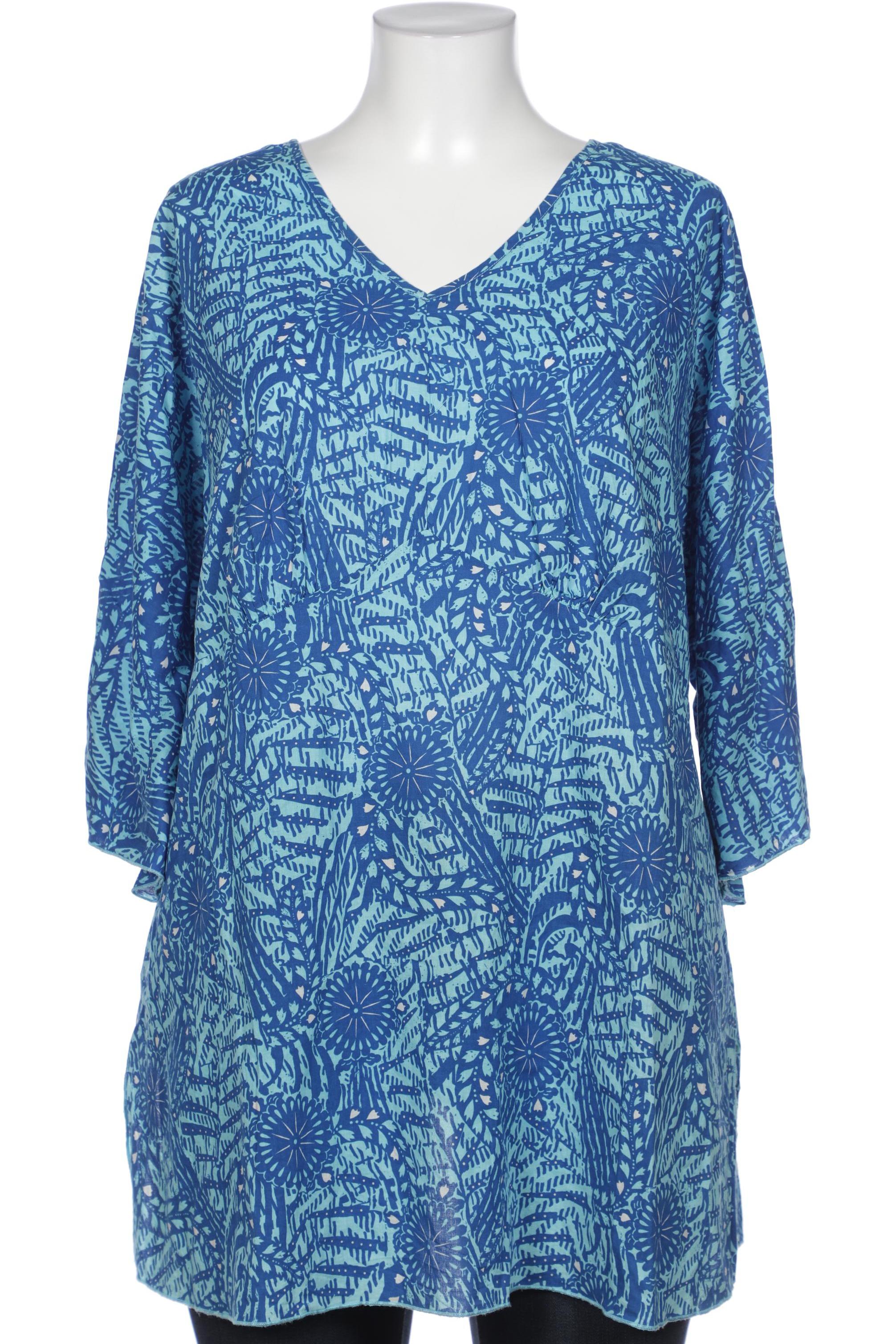 

Ulla Popken Damen Bluse, blau, Gr. 36