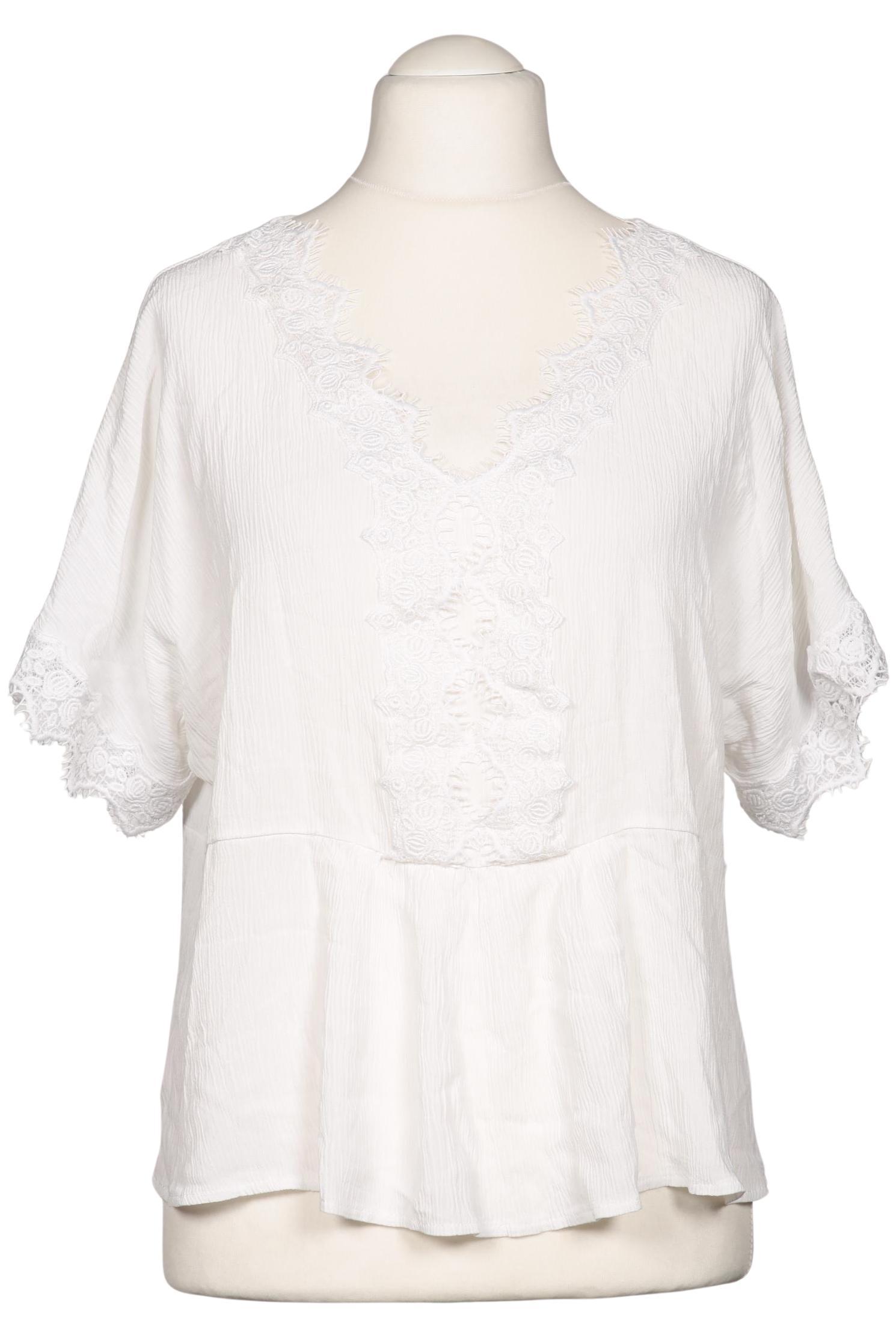 

Ulla Popken Damen Bluse, weiß, Gr. 48