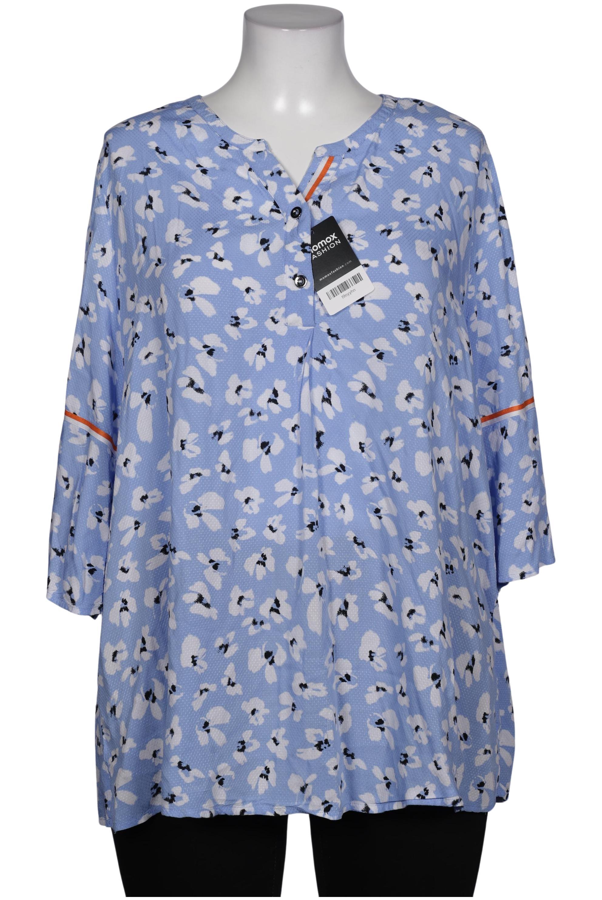 

Ulla Popken Damen Bluse, blau, Gr. 46