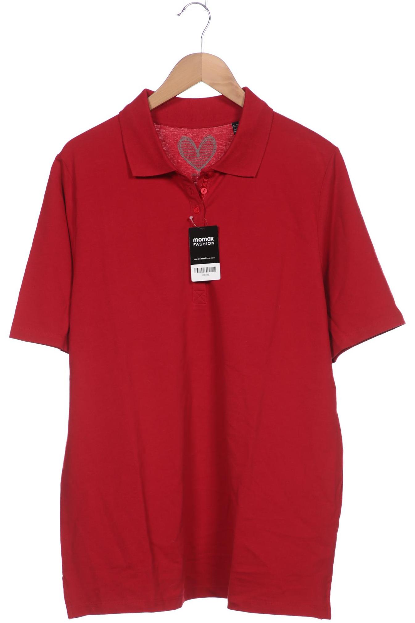 

Ulla Popken Damen Poloshirt, bordeaux