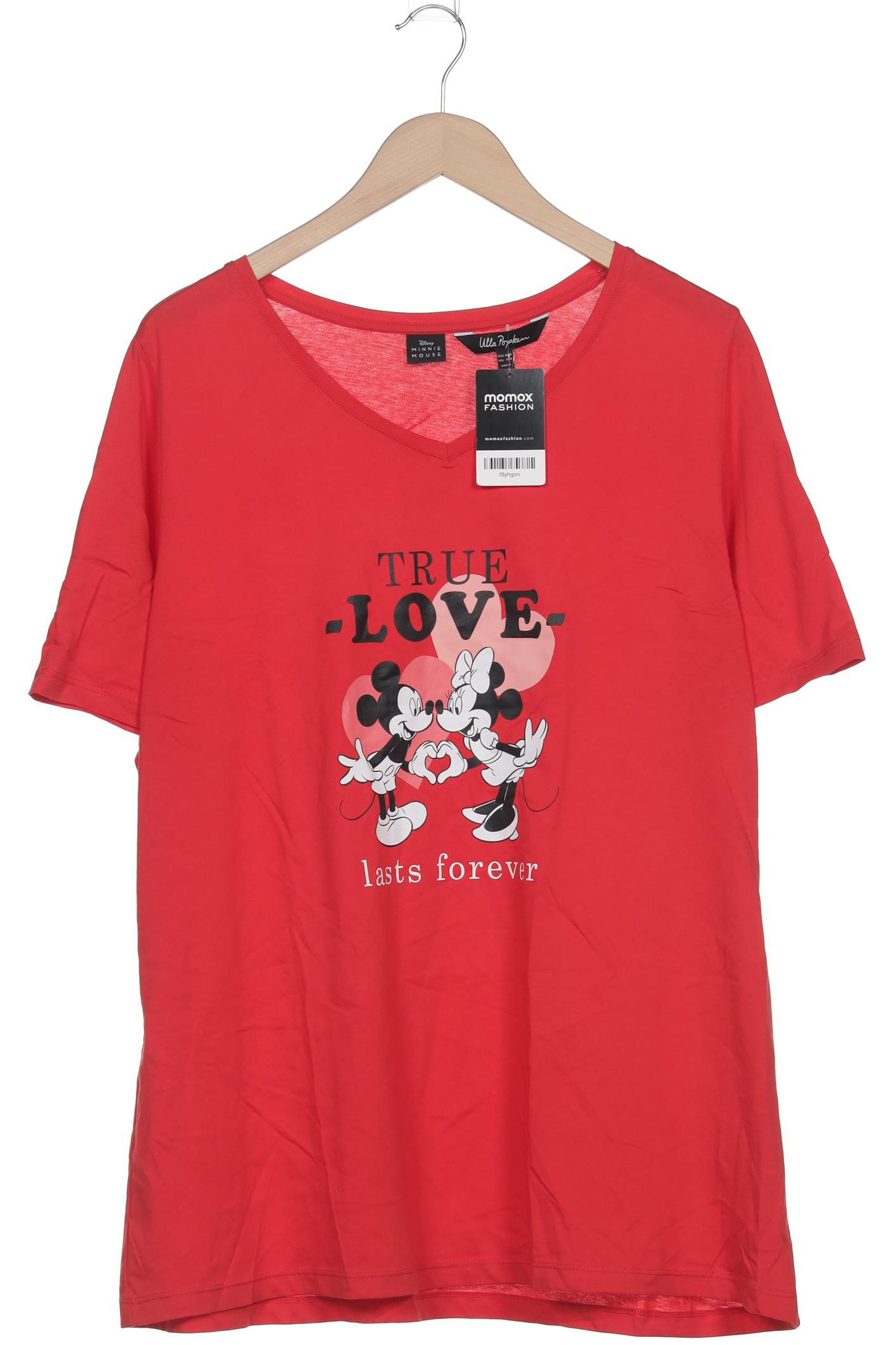

Ulla Popken Damen T-Shirt, rot, Gr. 46