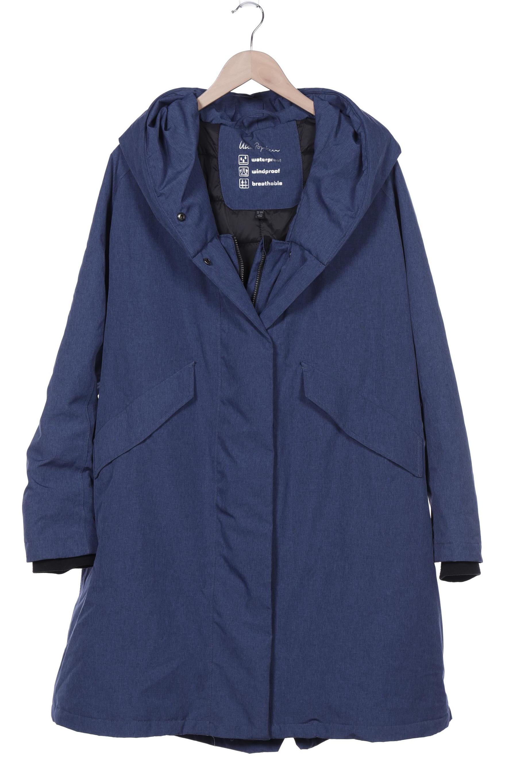 

Ulla Popken Damen Mantel, blau, Gr. 50
