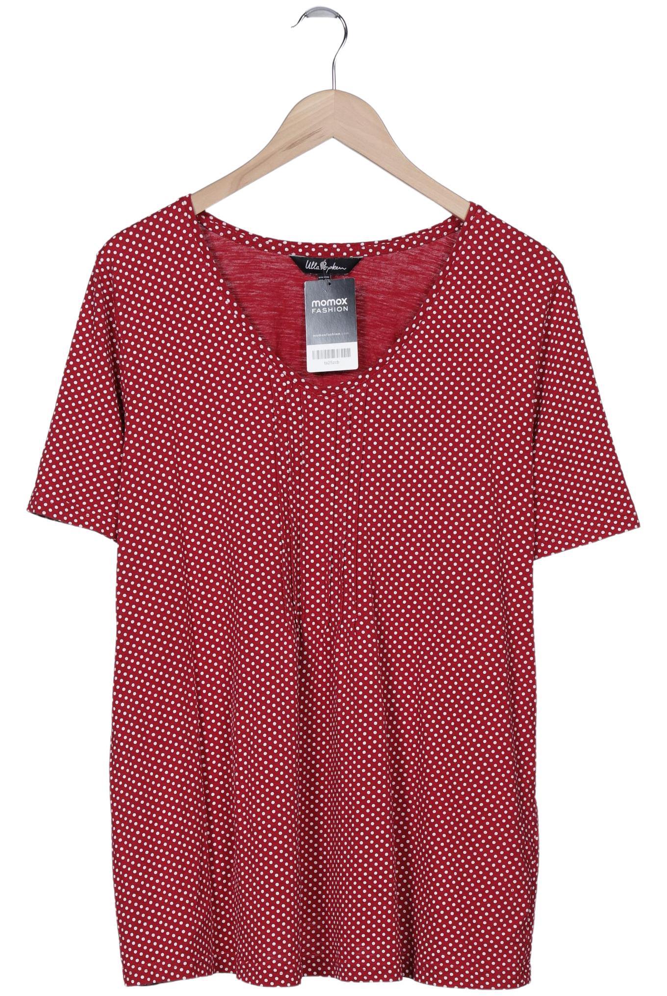 

Ulla Popken Damen T-Shirt, rot, Gr. 46