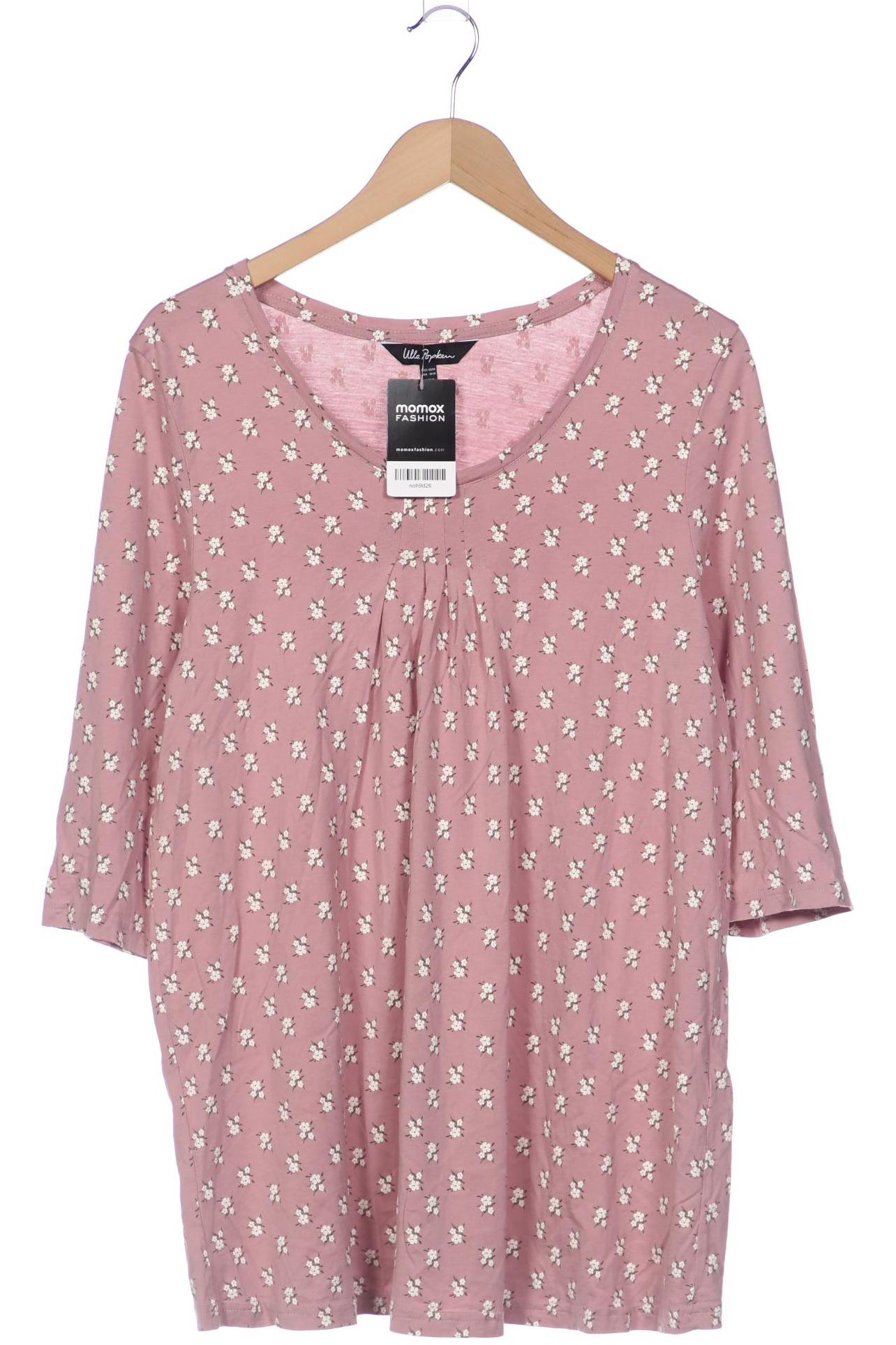 

Ulla Popken Damen Langarmshirt, pink, Gr. 46