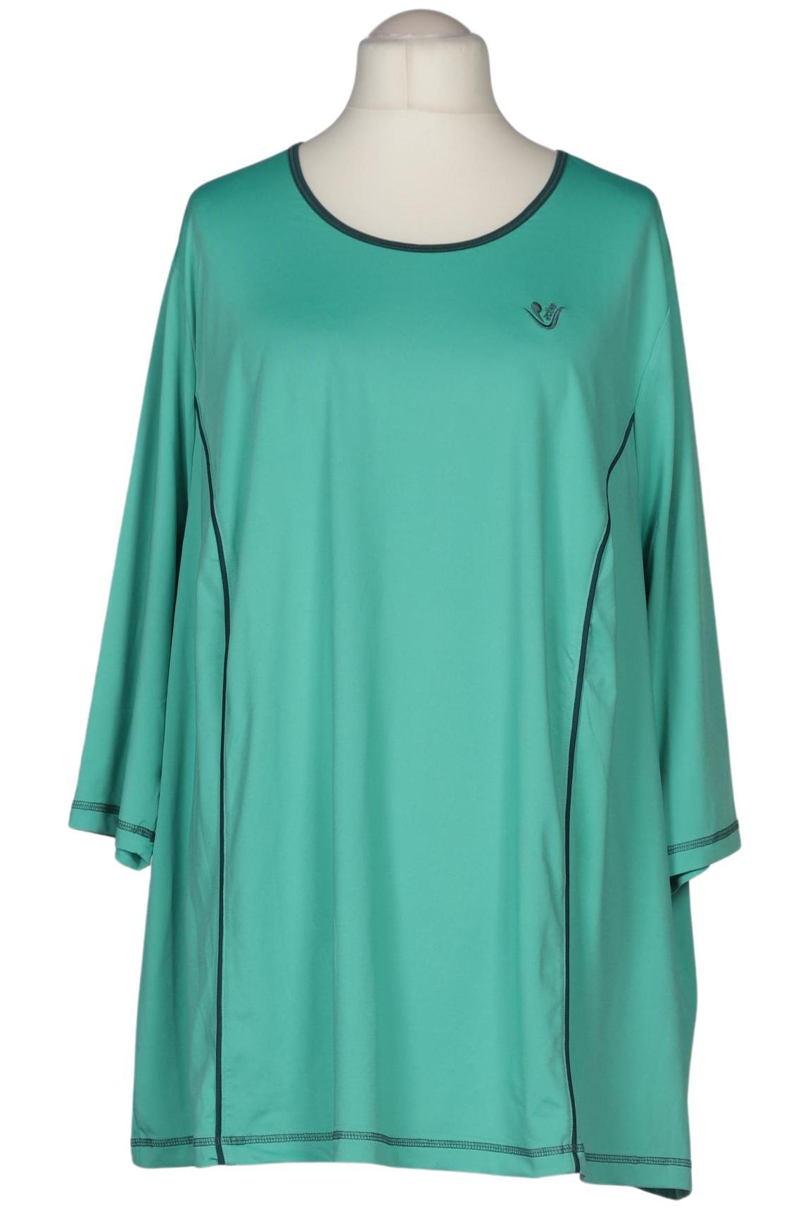 

Ulla Popken Damen T-Shirt, türkis, Gr. 52