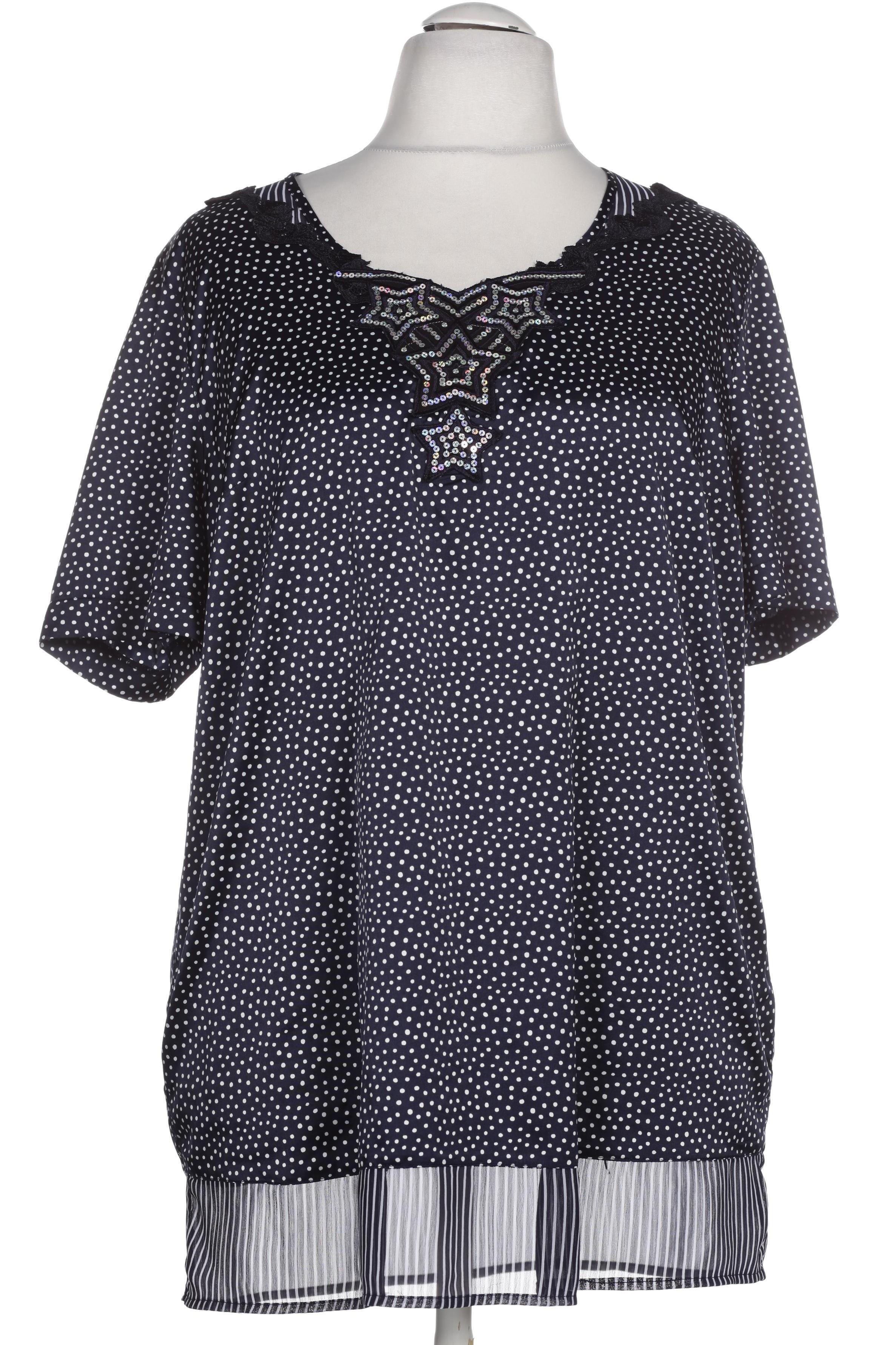 

Ulla Popken Damen Bluse, blau, Gr. 46