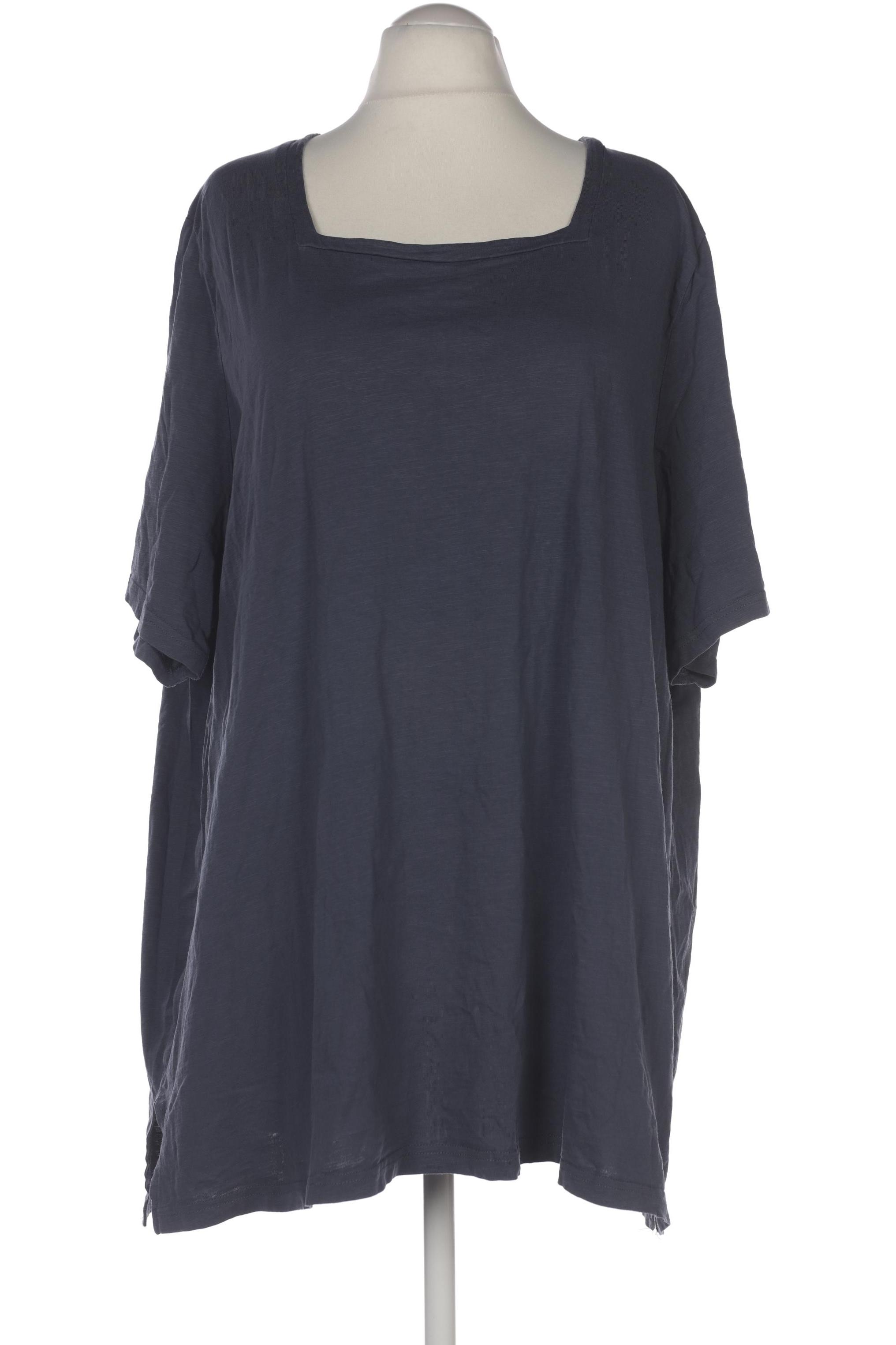 

Ulla Popken Damen T-Shirt, blau, Gr. 58